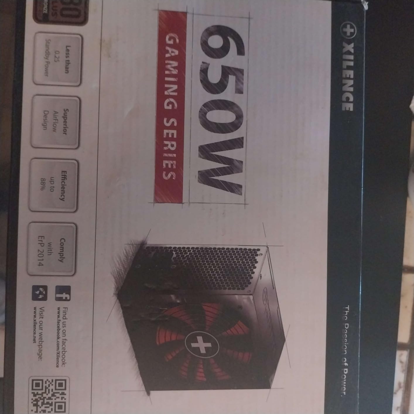 Xilence XP650R10 Netzteil 650W 80 Plus Bronze
