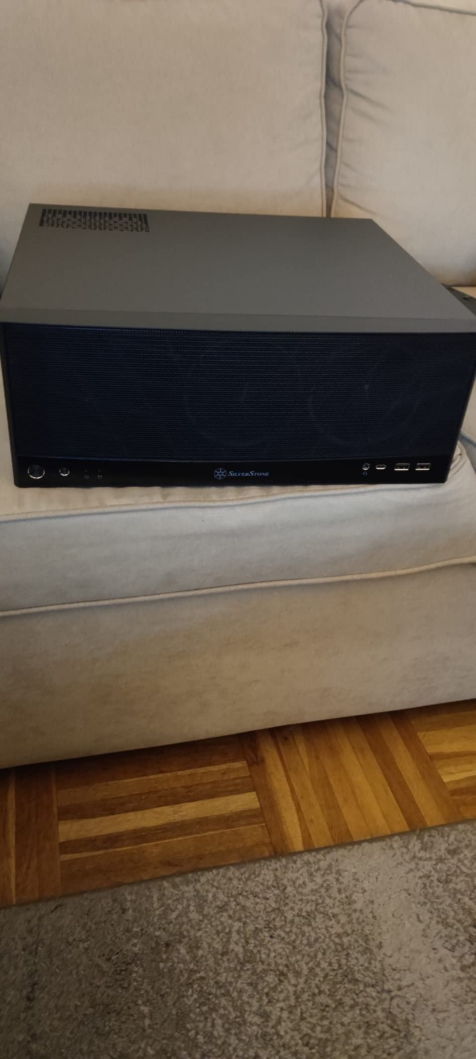 SilverStone Grandia GD11 HTPC-Gehäuse Dual-Kammer schwarz