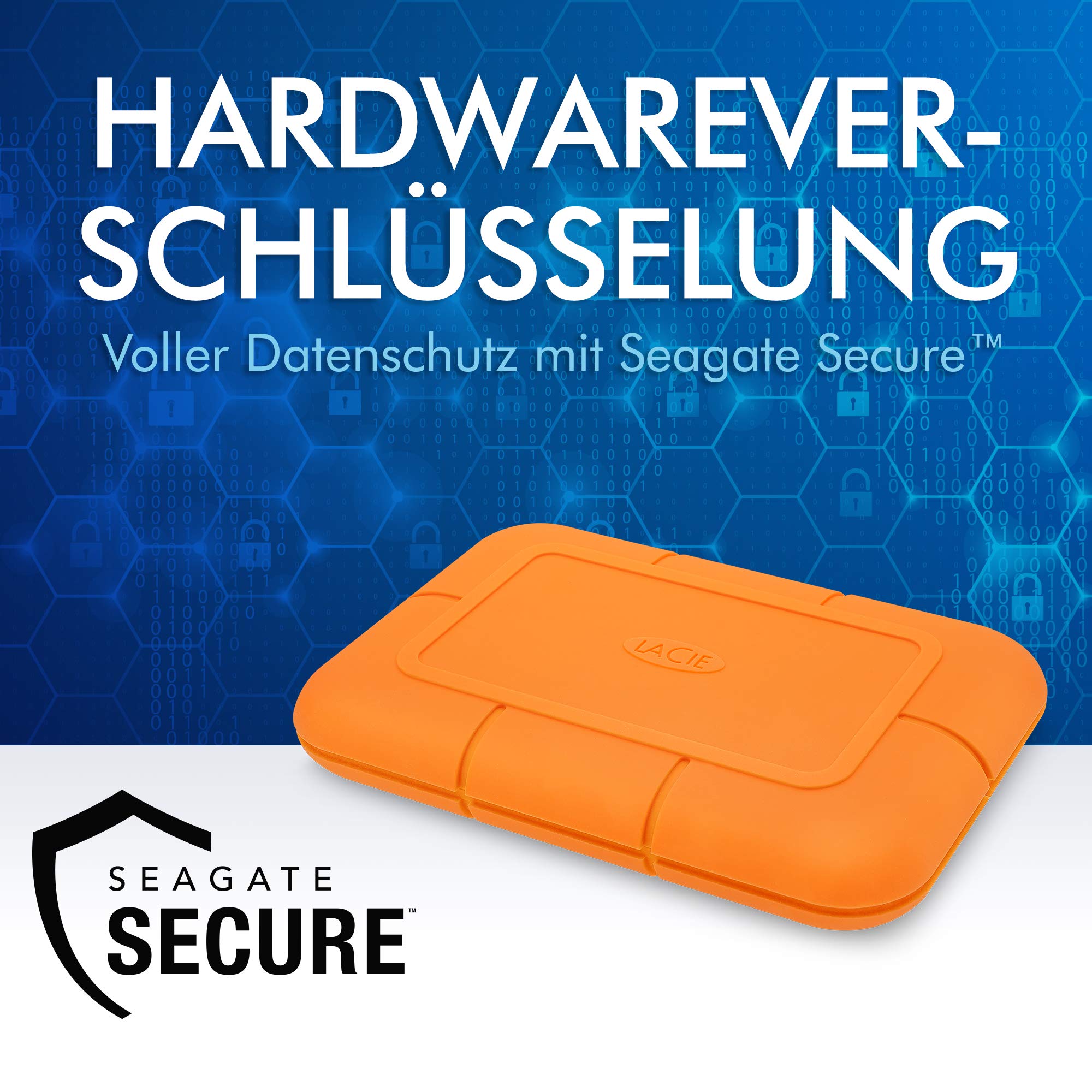 LaCie Rugged SSD externe SSD 1TB USB-C robust IP67