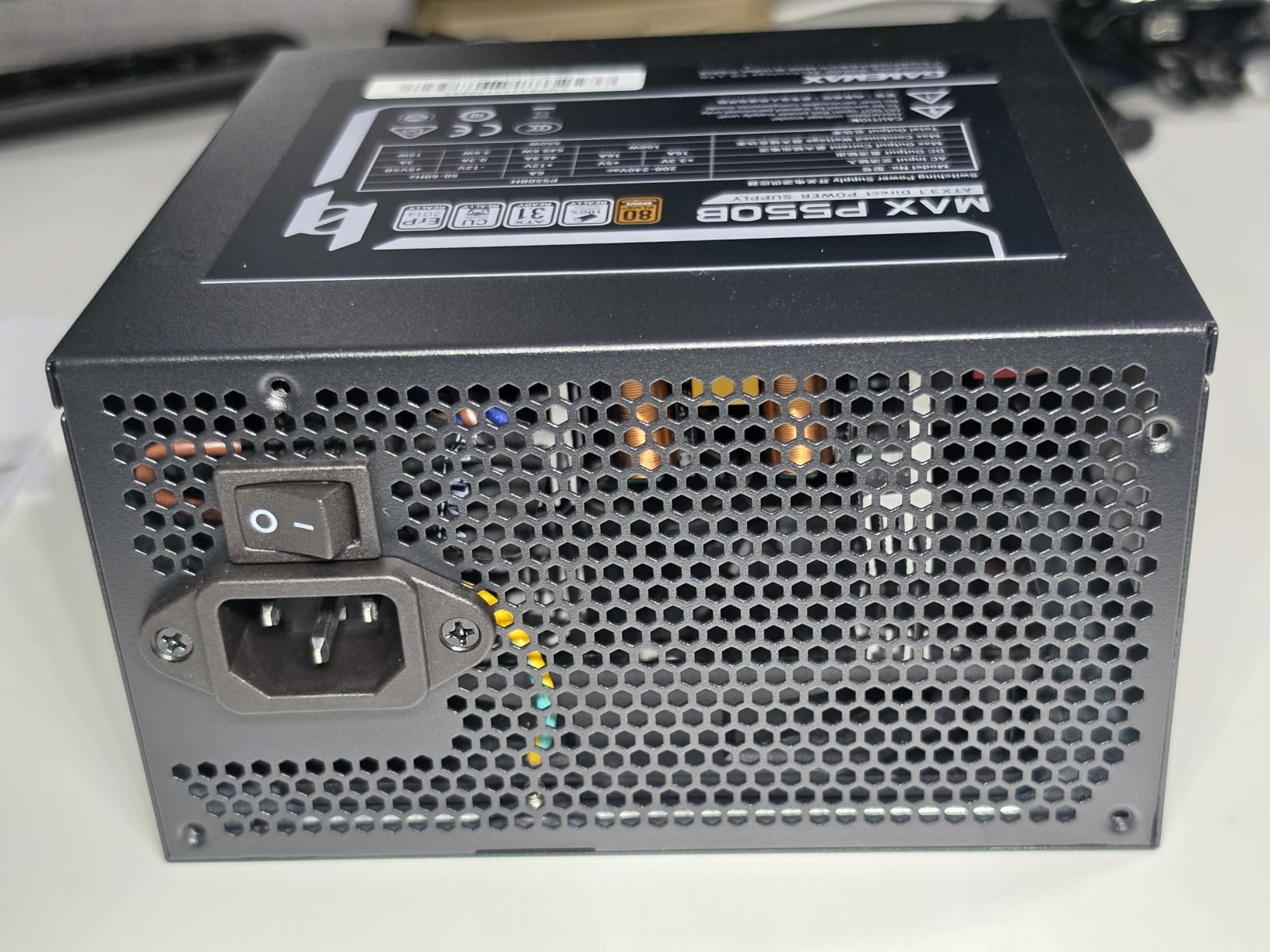 GAMEMAX MAX P550B Netzteil 550W Bronze ATX 3.1 nicht-modular