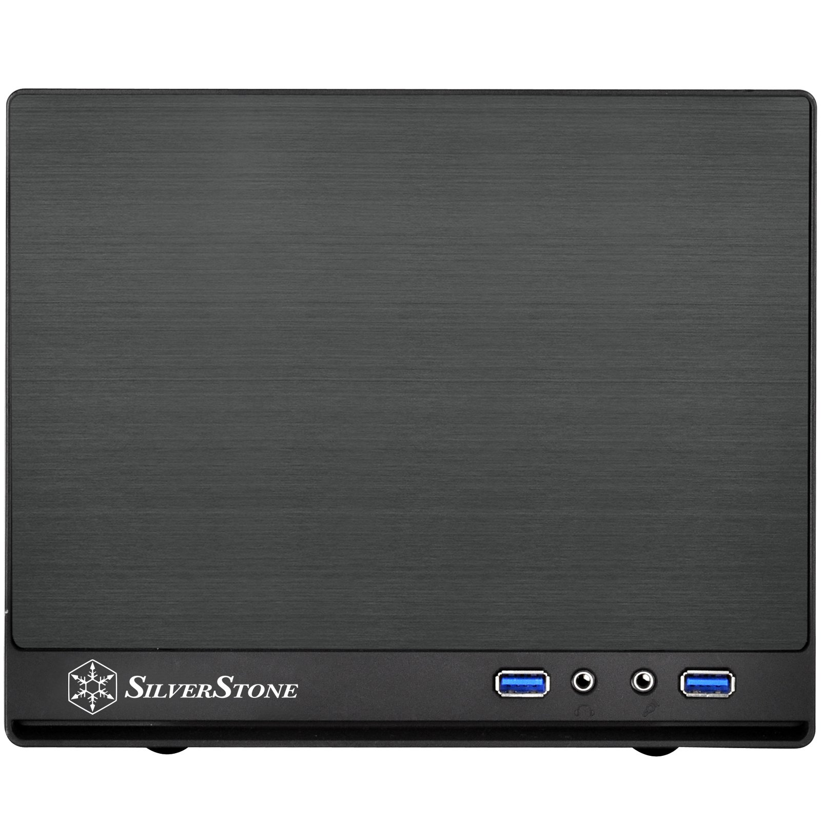 SilverStone Sugo SG13B-Q Mini-ITX Gehäuse schwarz Cube