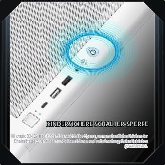 GAMEMAX Storm 2 Midi Tower Gehäuse Weiß 6x ARGB