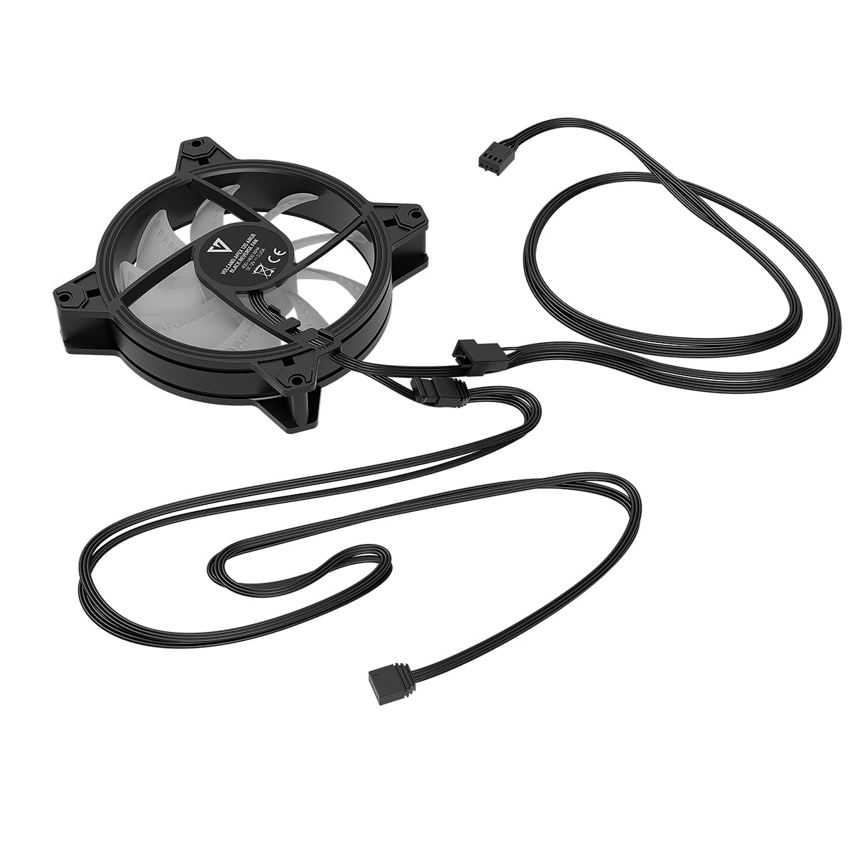 Modecom Volcano Apex Reverse 120mm Gehäuselüfter schwarz ARGB