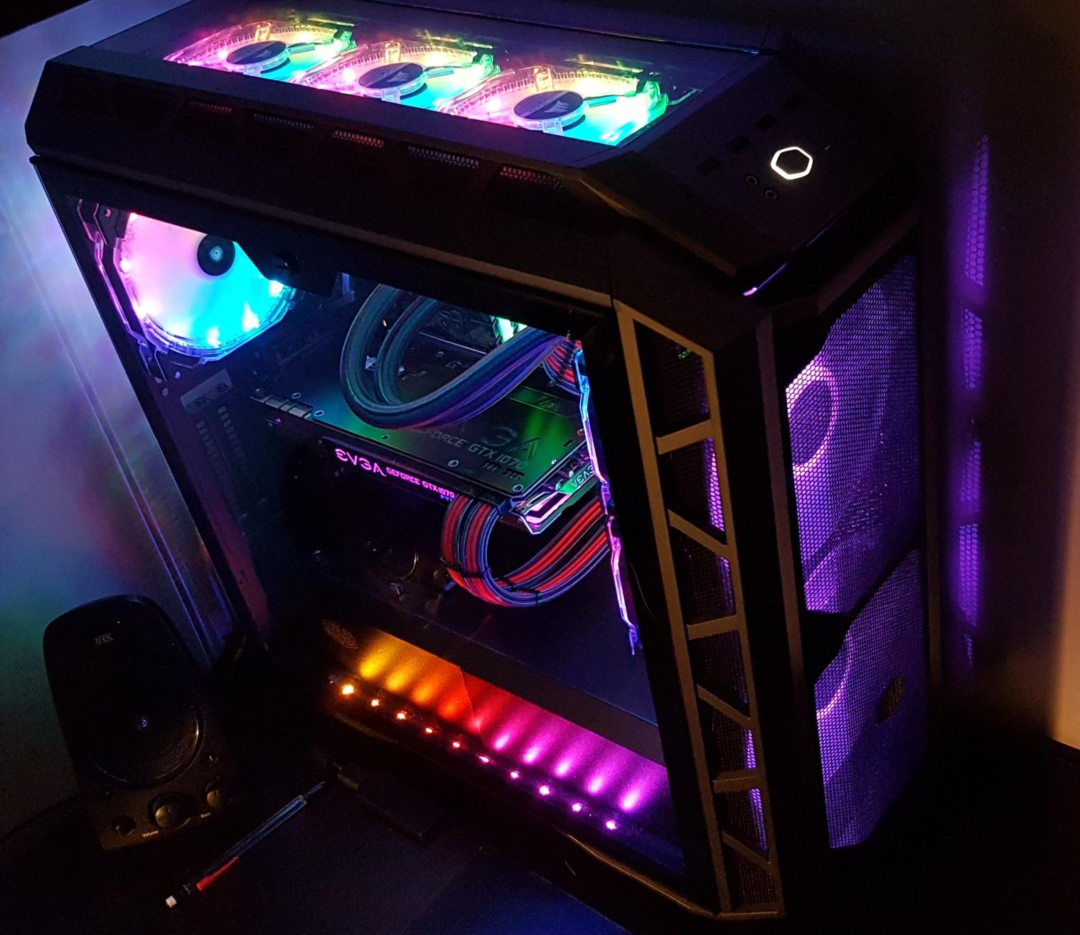 Cooler Master MasterCase H500P RGB PC-Gehäuse 200mm