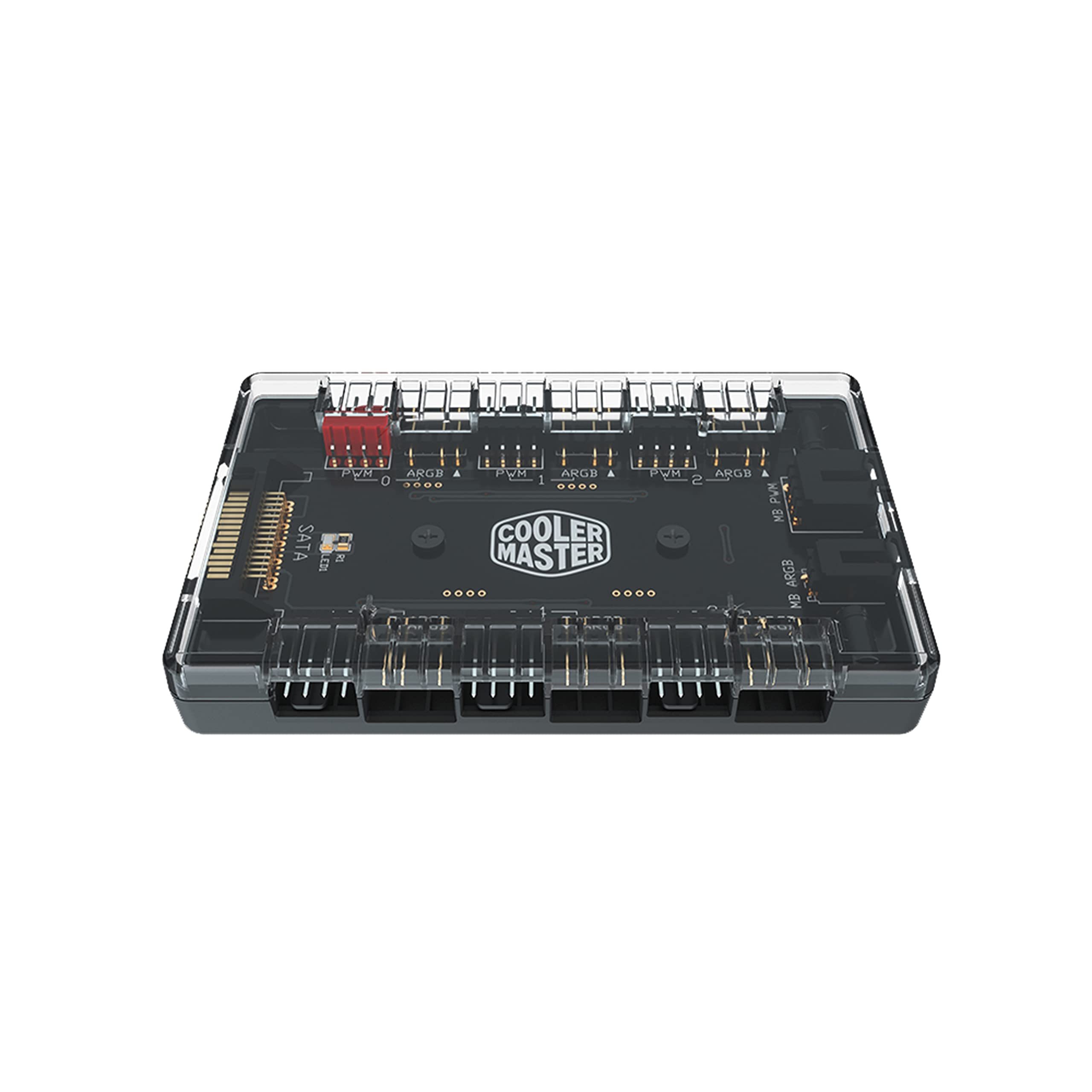 Cooler Master MasterFan ARGB PWM Hub Lüfter-Hub 6-fach Magnet