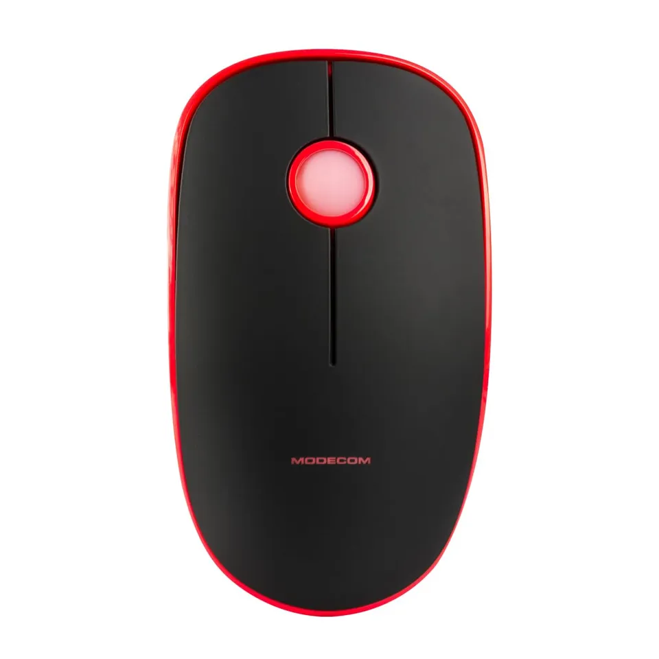 Modecom MC-WRM113 Funkmaus rot-schwarz 2,4 GHz USB