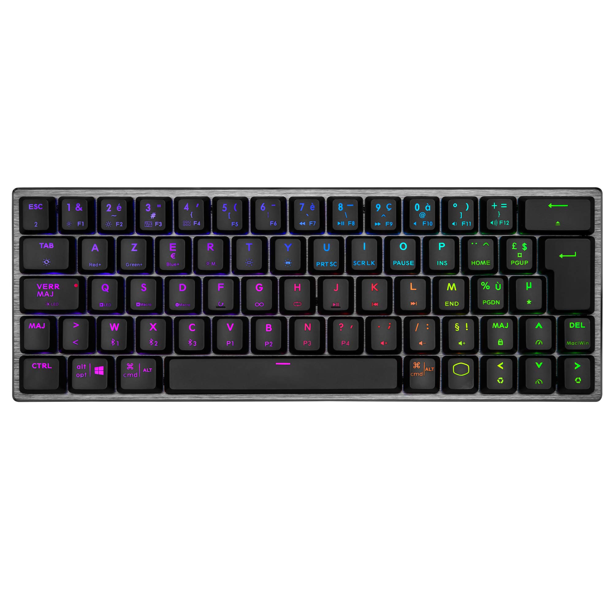 Cooler Master SK622 Gaming-Tastatur 60% FR Layout Bluetooth