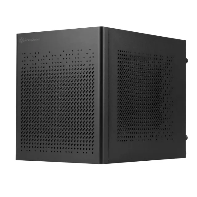 SilverStone SUGO SG16B Mini-ITX Cube Gehäuse schwarz