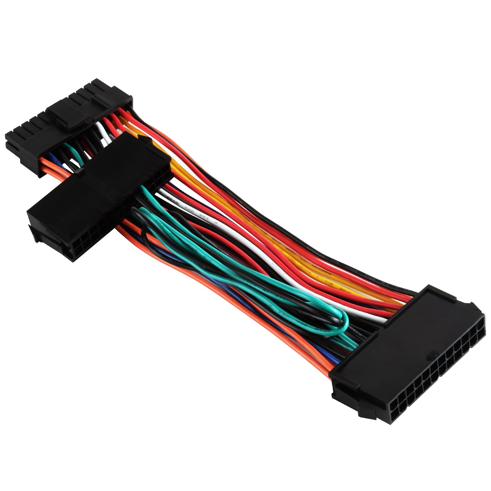 SilverStone Essential PP10 Netzteil Adapter Dual-24Pin 50cm