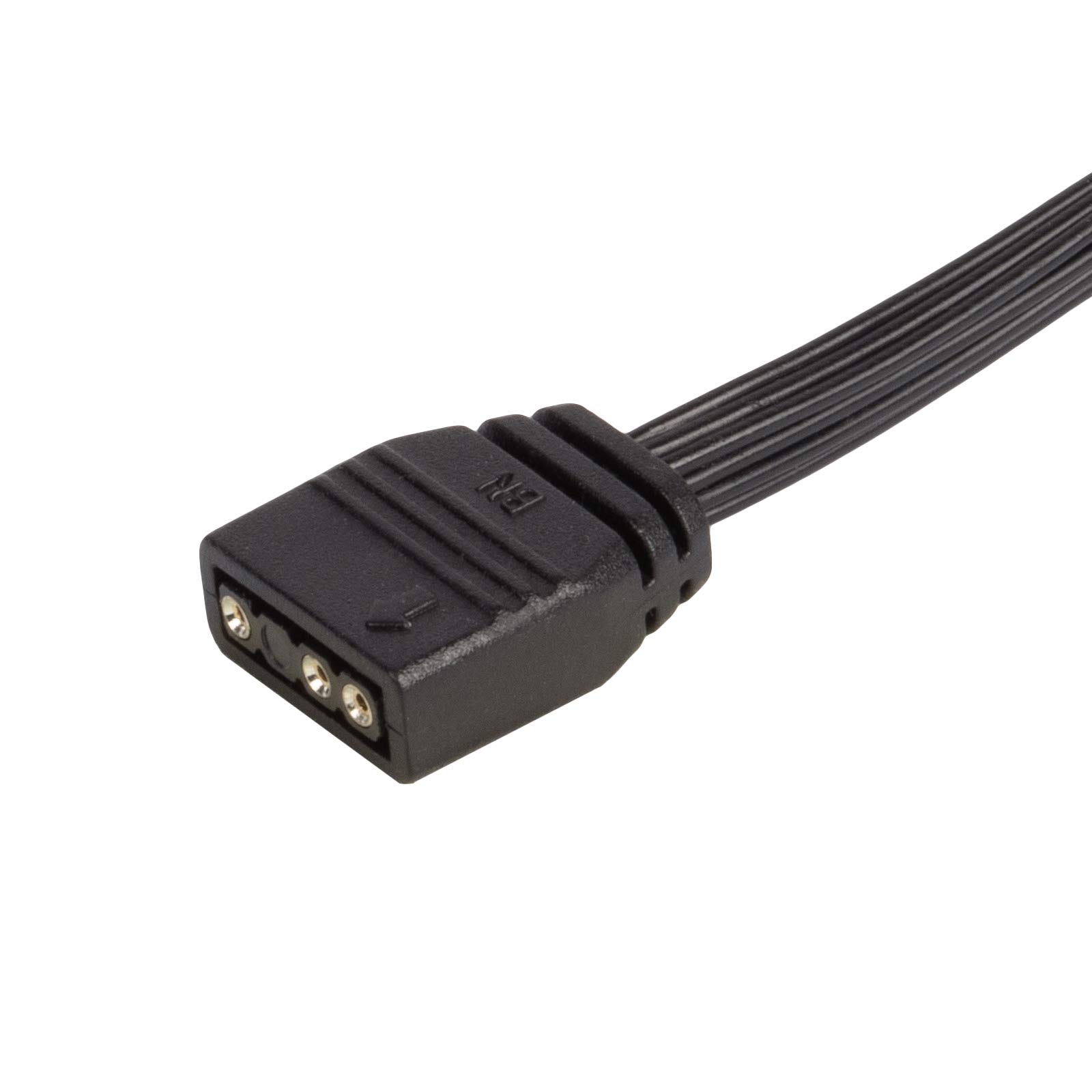 SilverStone CPL03 ARGB Verteilerkabel 1-zu-4 schwarz