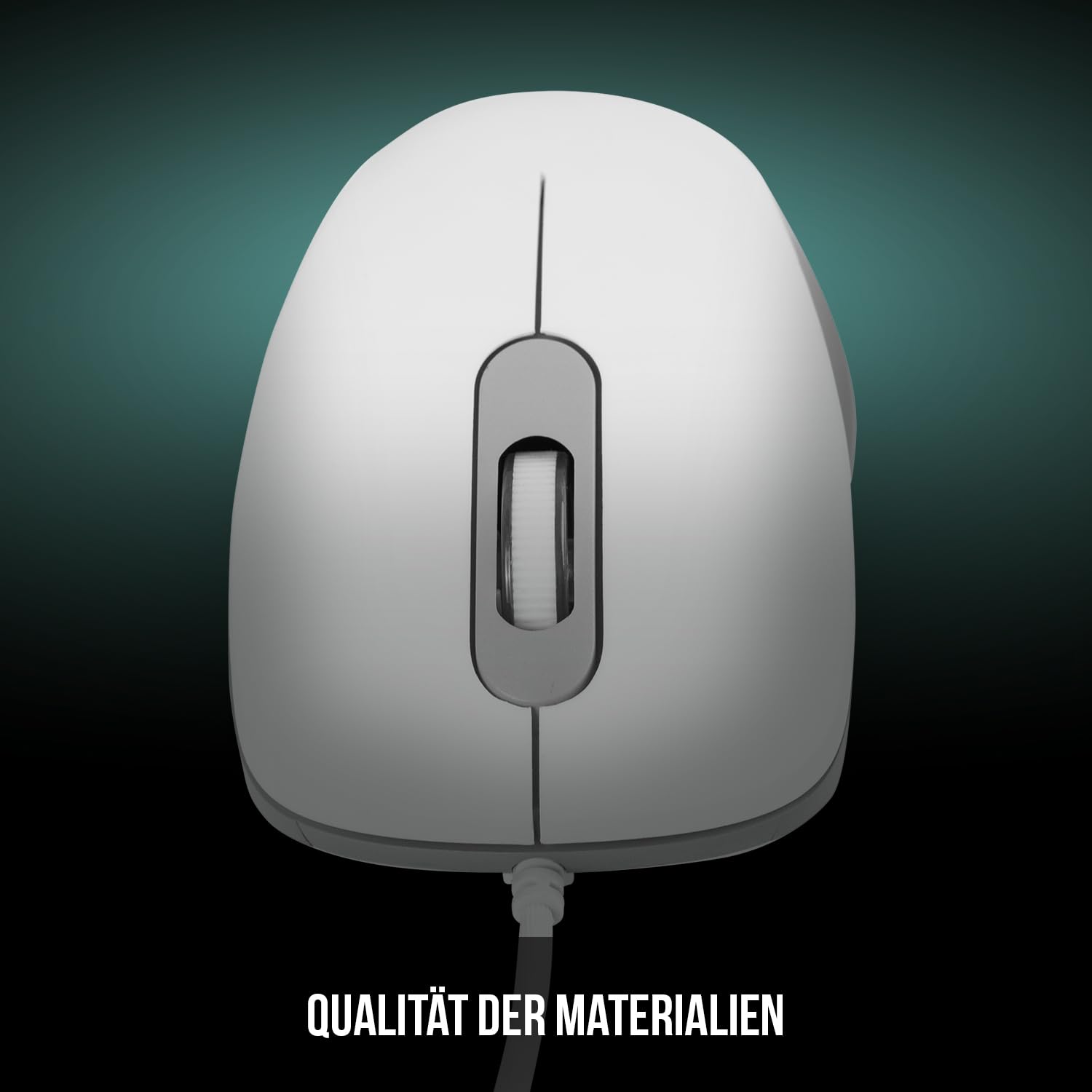Modecom MC-M10S Maus weiß USB silent optisch