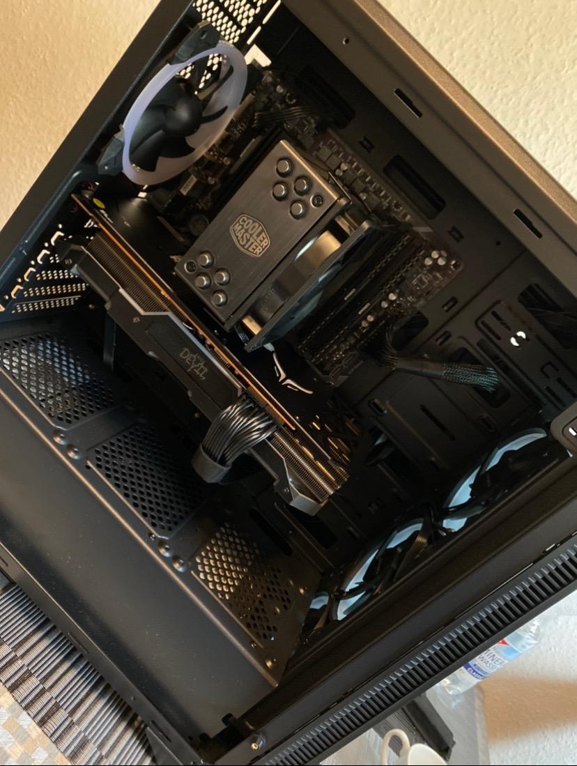 Cooler Master Hyper 212 Black Edition CPU-Kühler leise