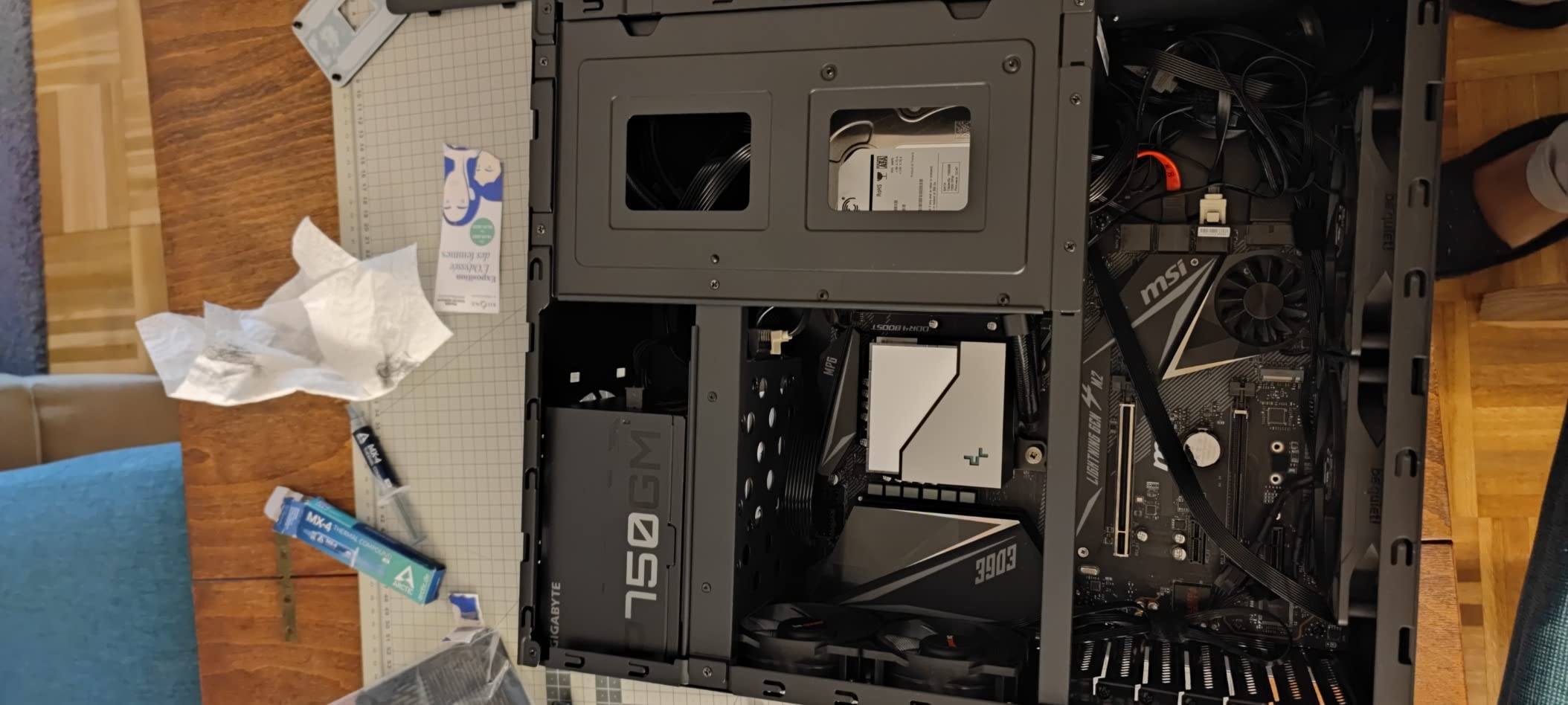 SilverStone Grandia GD11 HTPC-Gehäuse Dual-Kammer schwarz