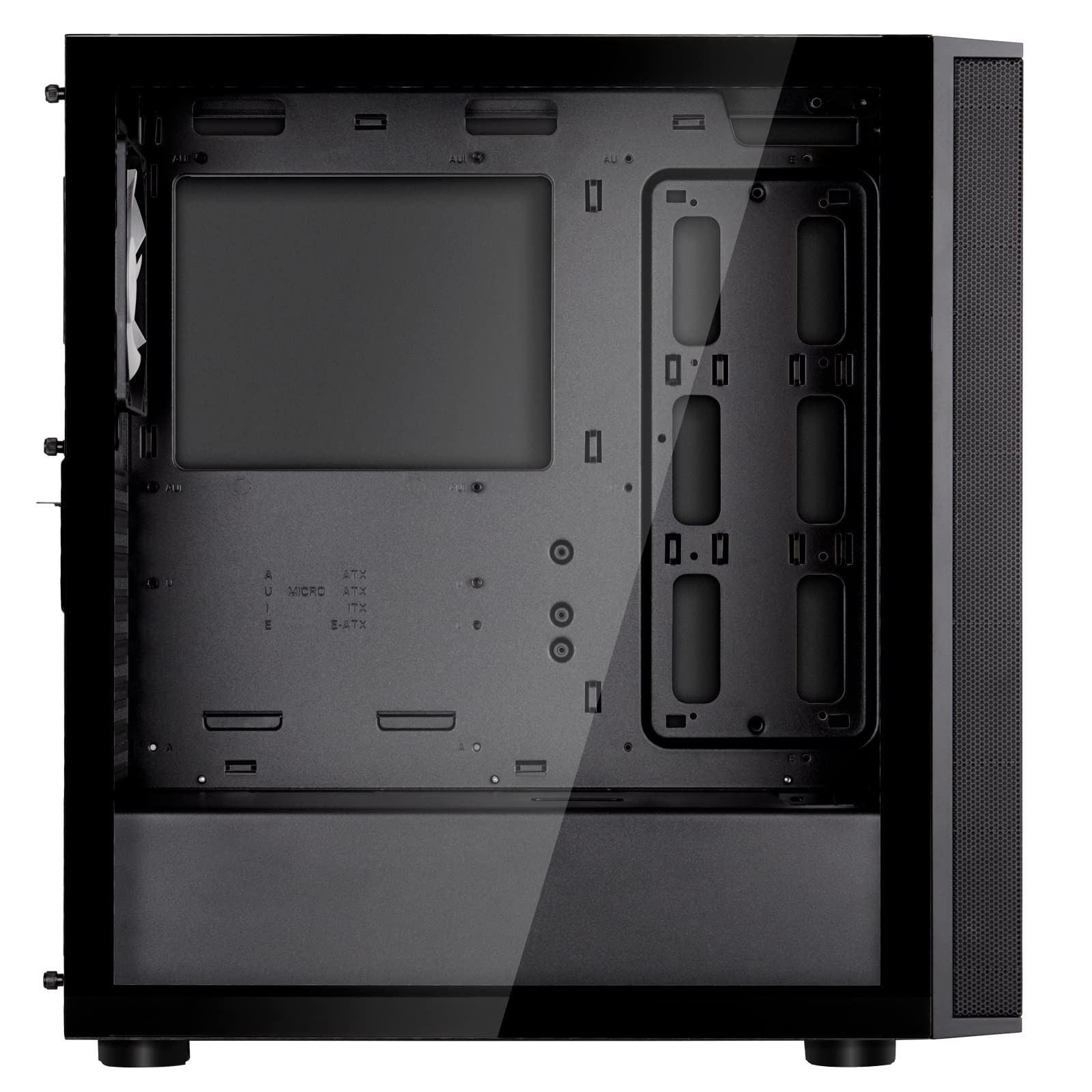 SilverStone FARA R1 V2 ATX Gehäuse Mesh Glas schwarz