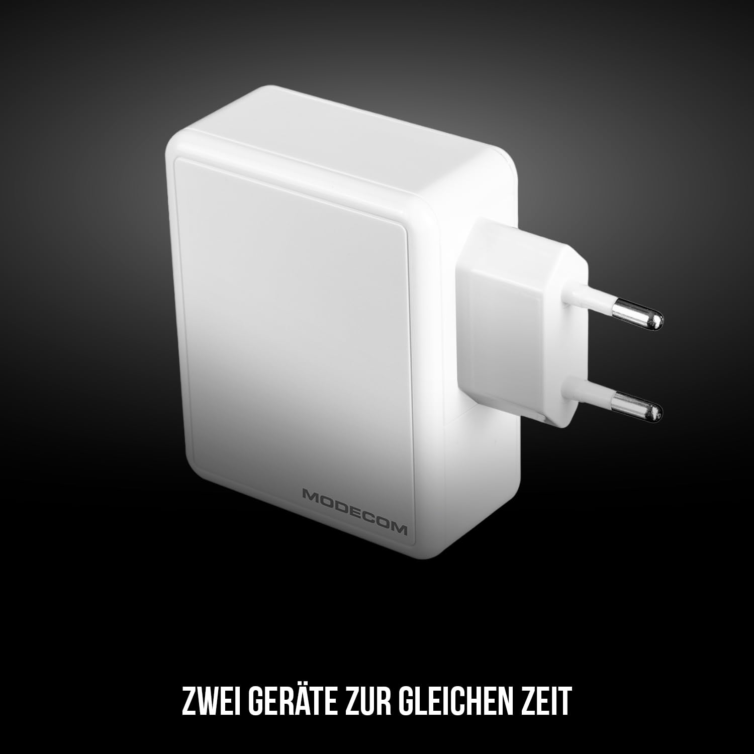 Modecom MC-45CU USB-C PD Schnellladegerät weiß 15W