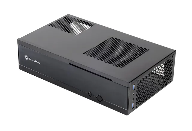 SilverStone Milo ML05B Mini-ITX Gehpdeuse schwarz 7 Liter