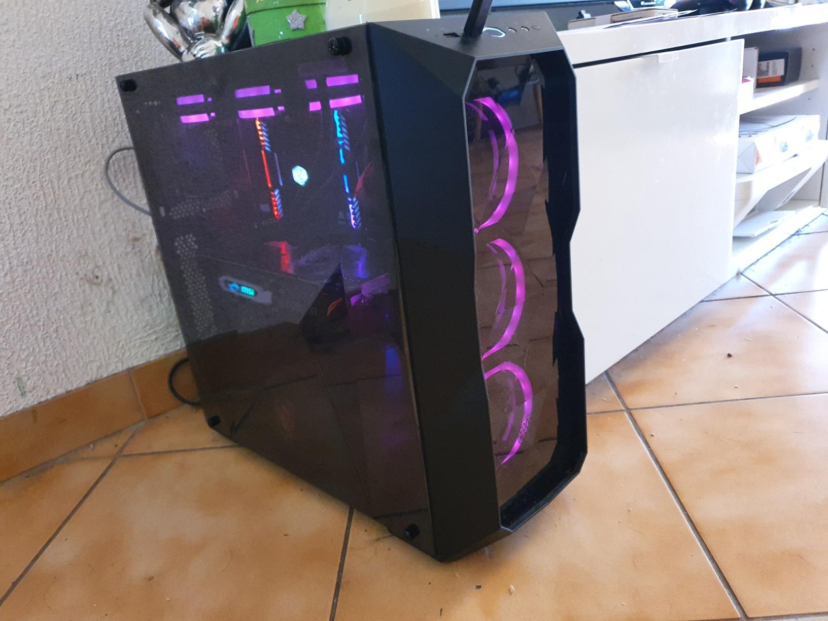 Cooler Master MasterBox TD500L Gehäuse Acryl schwarz ATX