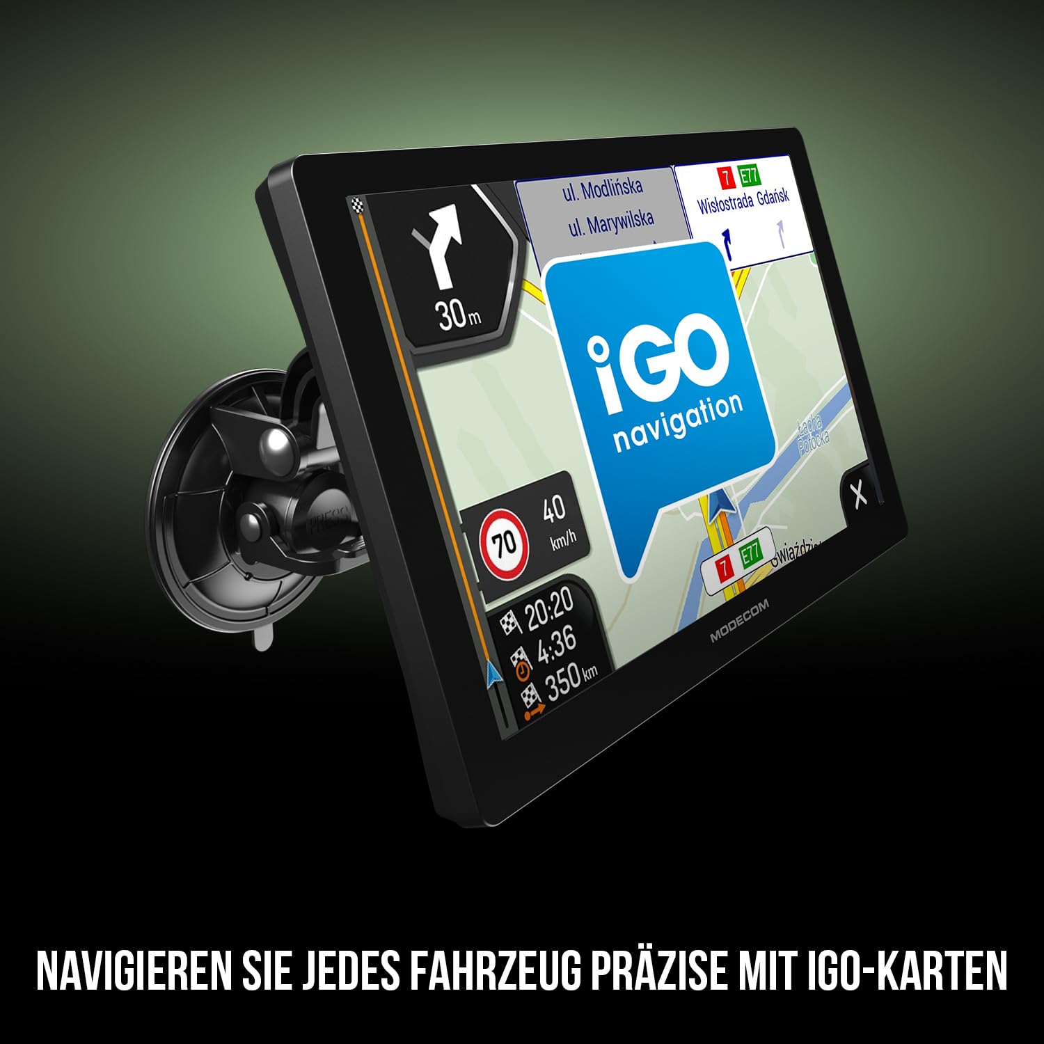 Modecom Freeway CX 9.4 Navigationsgerät 9 Zoll Bluetooth iGO