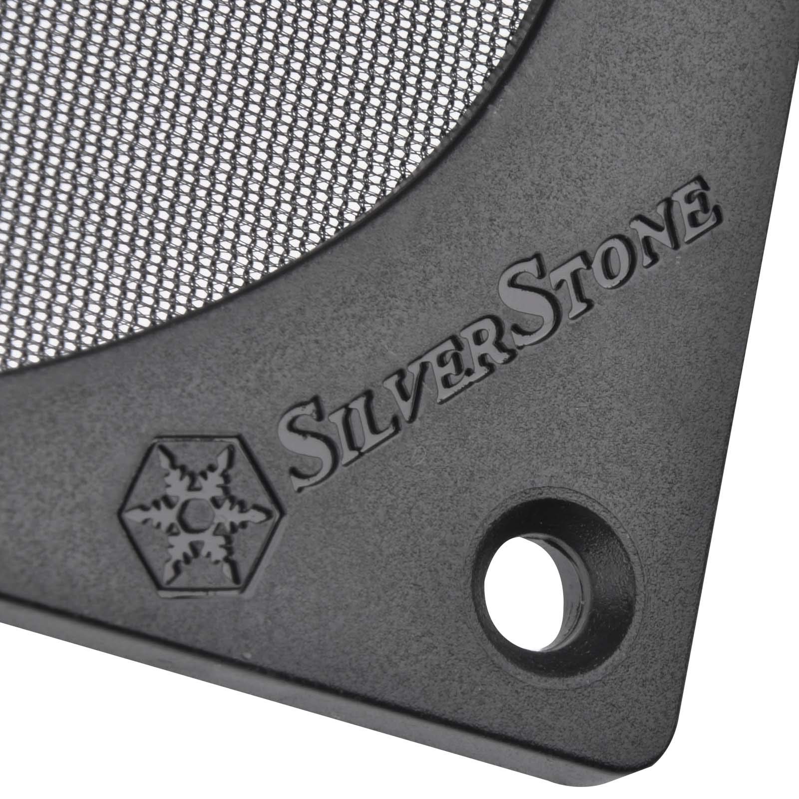 SilverStone FF144B 140mm Lüfterfilter magnetisch 2er-Pack