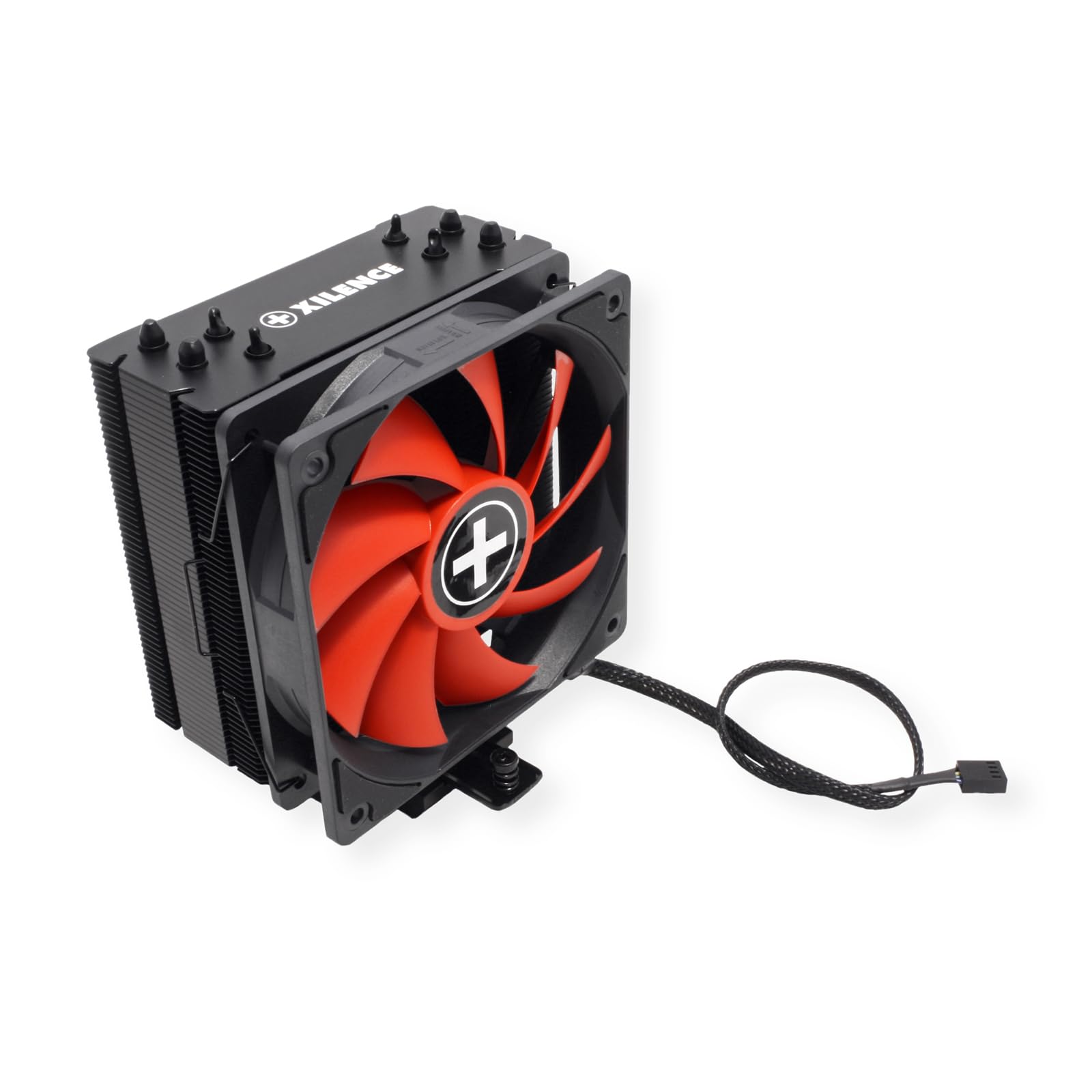 Xilence Performance A+ XC051 CPU Kühler 120mm PWM rot-schwarz