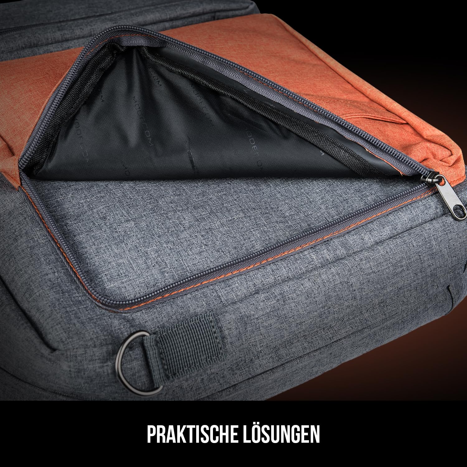 Modecom Reno Laptoptasche 15,6 Zoll orange wasserabweisend