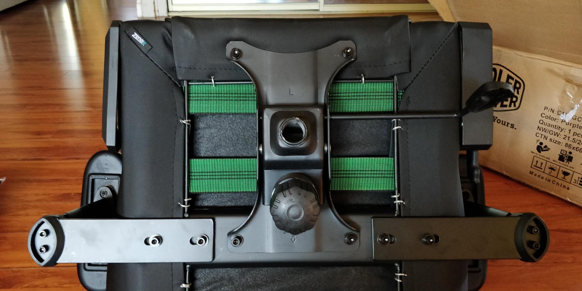 Cooler Master Caliber R1 Gaming-Stuhl Rot PU-Leder ergonomisch
