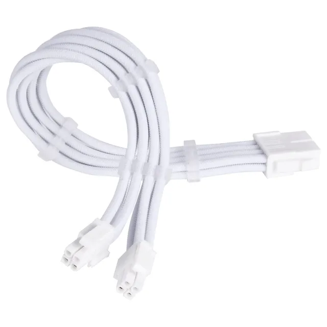 SilverStone Essential PP07E-EPS8W-V2 Verlängerungskabel Weiß 8-Pin