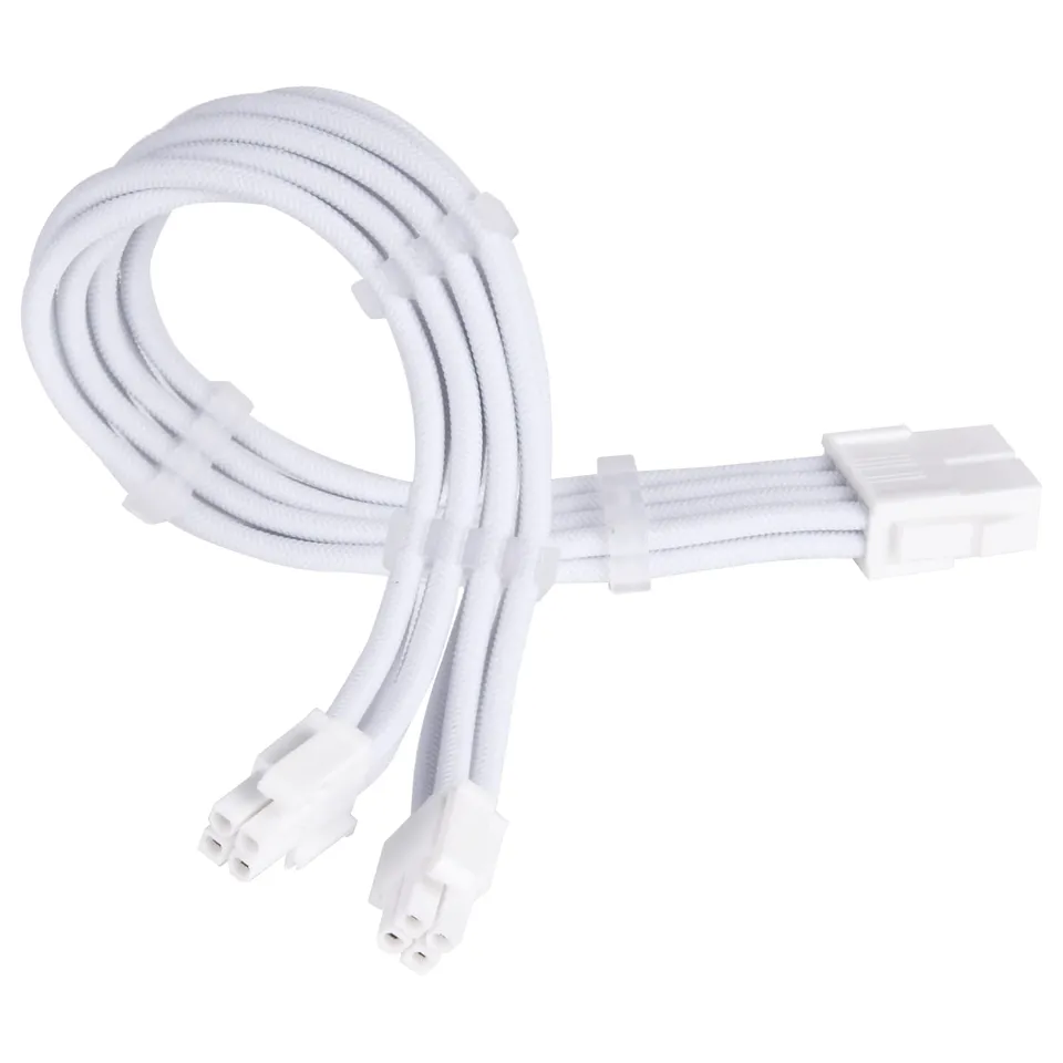 SilverStone Essential PP07E-EPS8W-V2 Verlängerungskabel Weiß 8-Pin