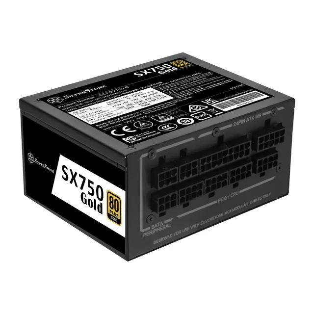 SilverStone SX750-G 750W SFX-Netzteil modular Gold