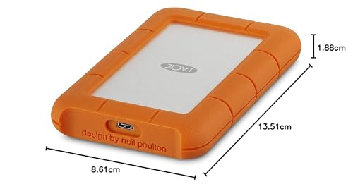 LaCie Rugged Festplatte 1TB extern USB-C stoßfest