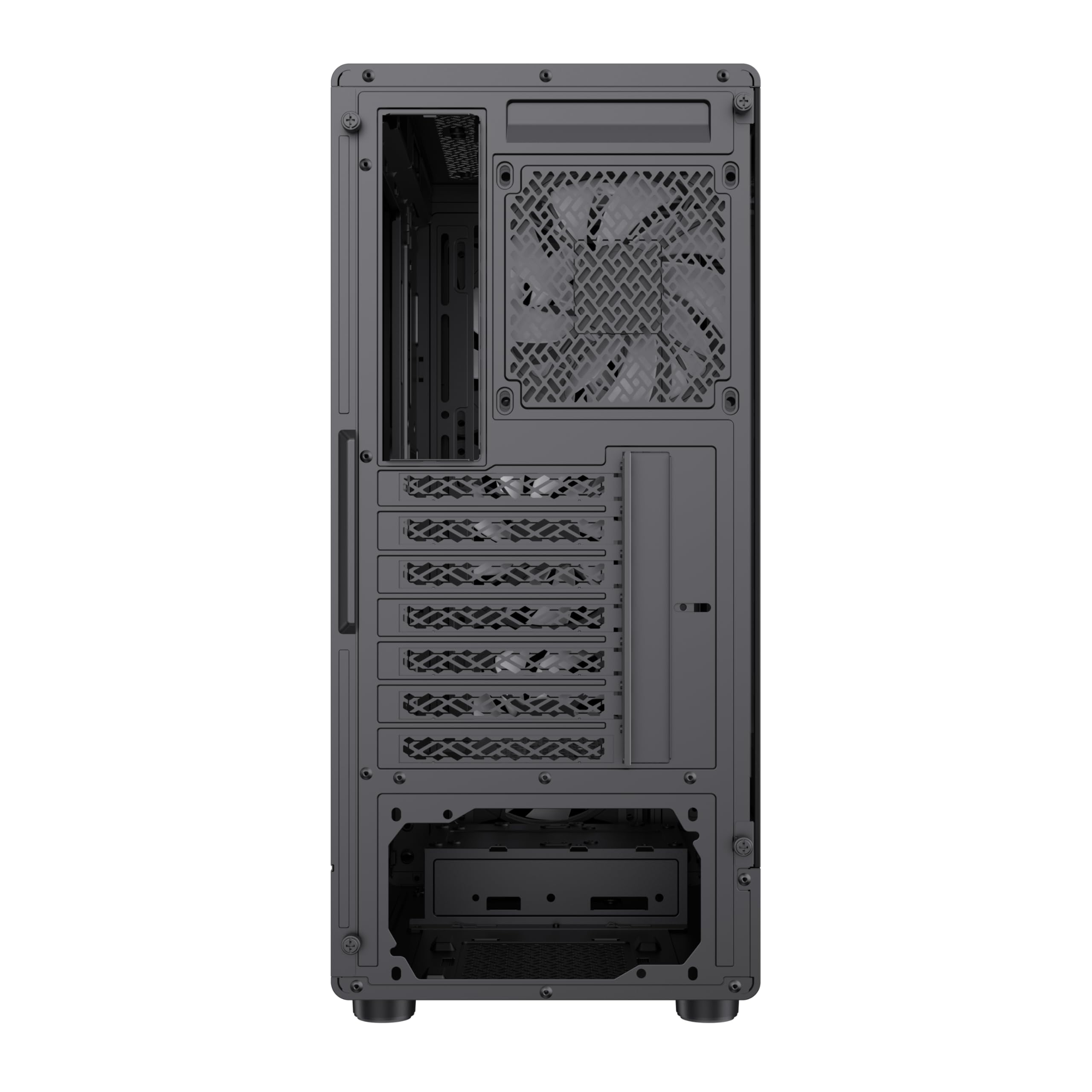 SilverStone FLP FLP01W HTPC Gehäuse Weiß Retro