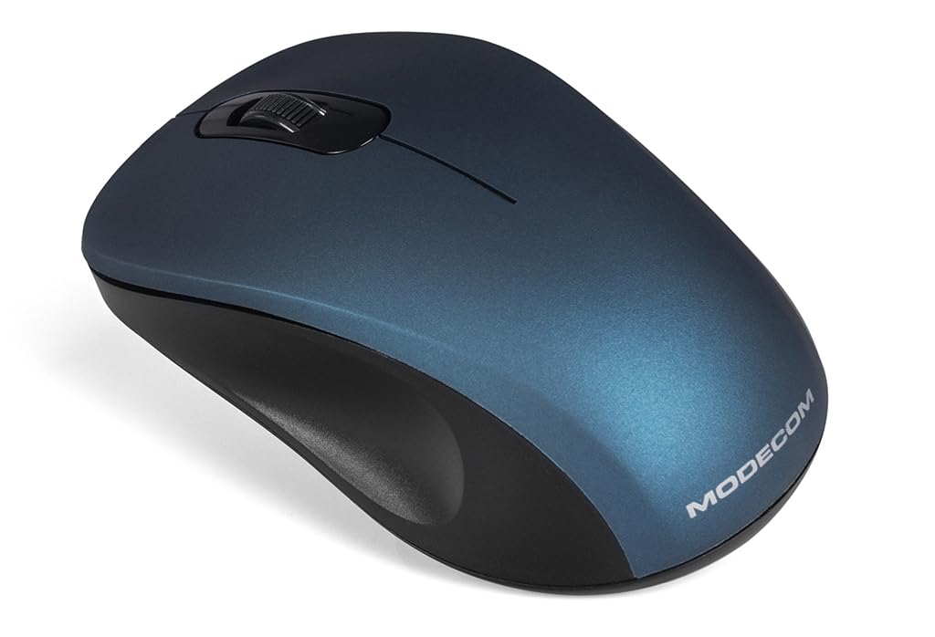 Modecom Mice MC-WM10S Funkmaus blau leise 2,4 GHz