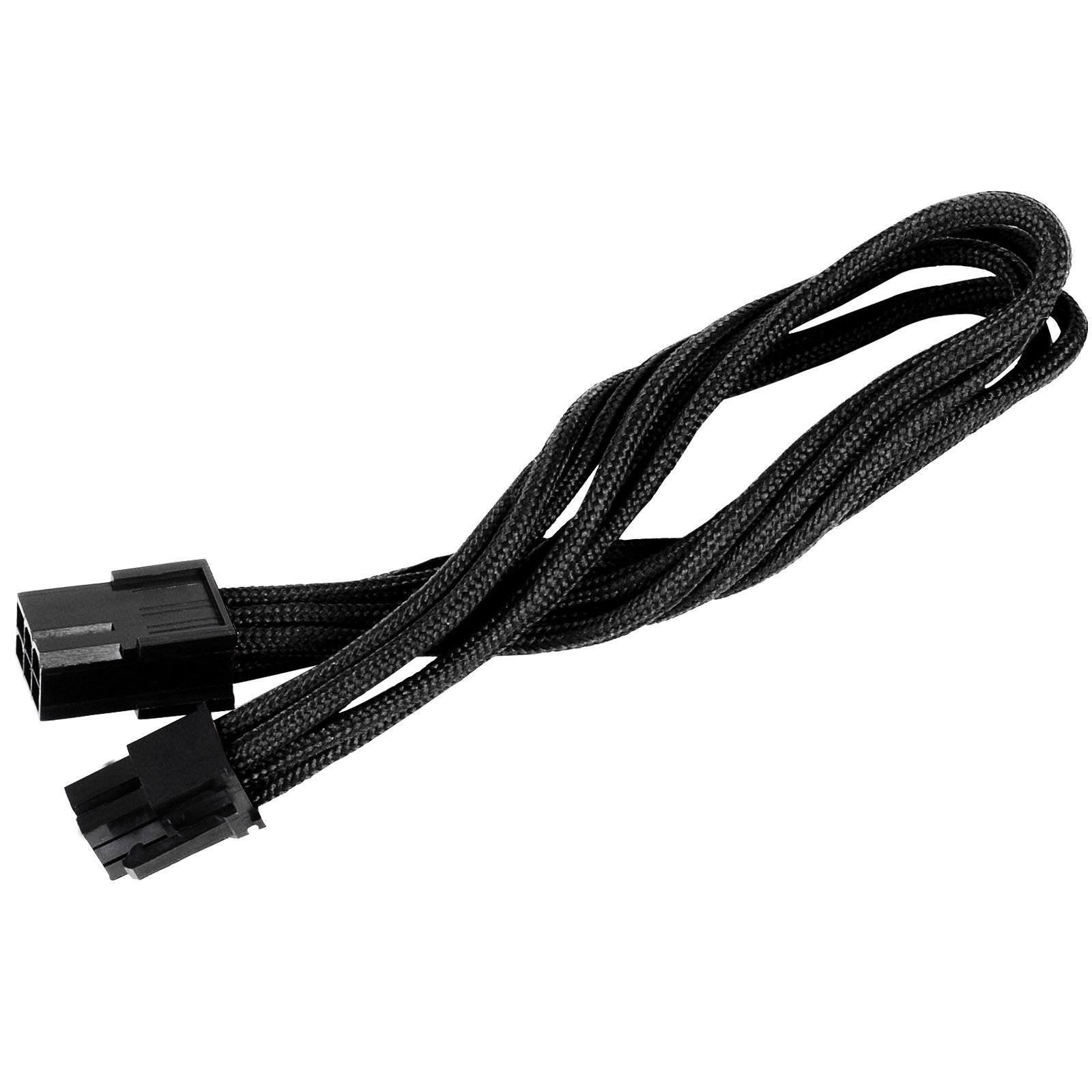 SilverStone PP07-IDE6BA Netzteil-Verlängerung 6Pin 25cm