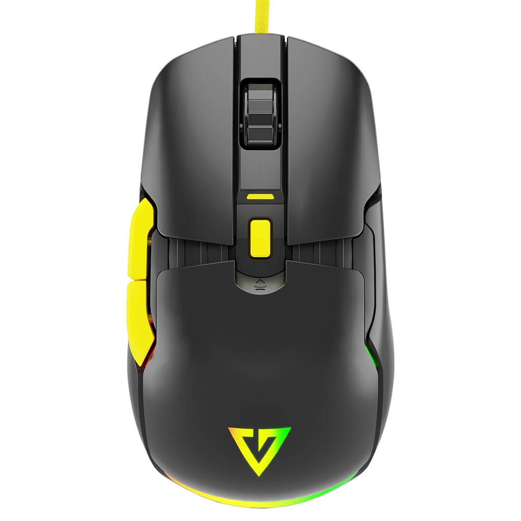 Modecom Volcano Jager Gaming Maus kabelgebunden RGB 12000 DPI