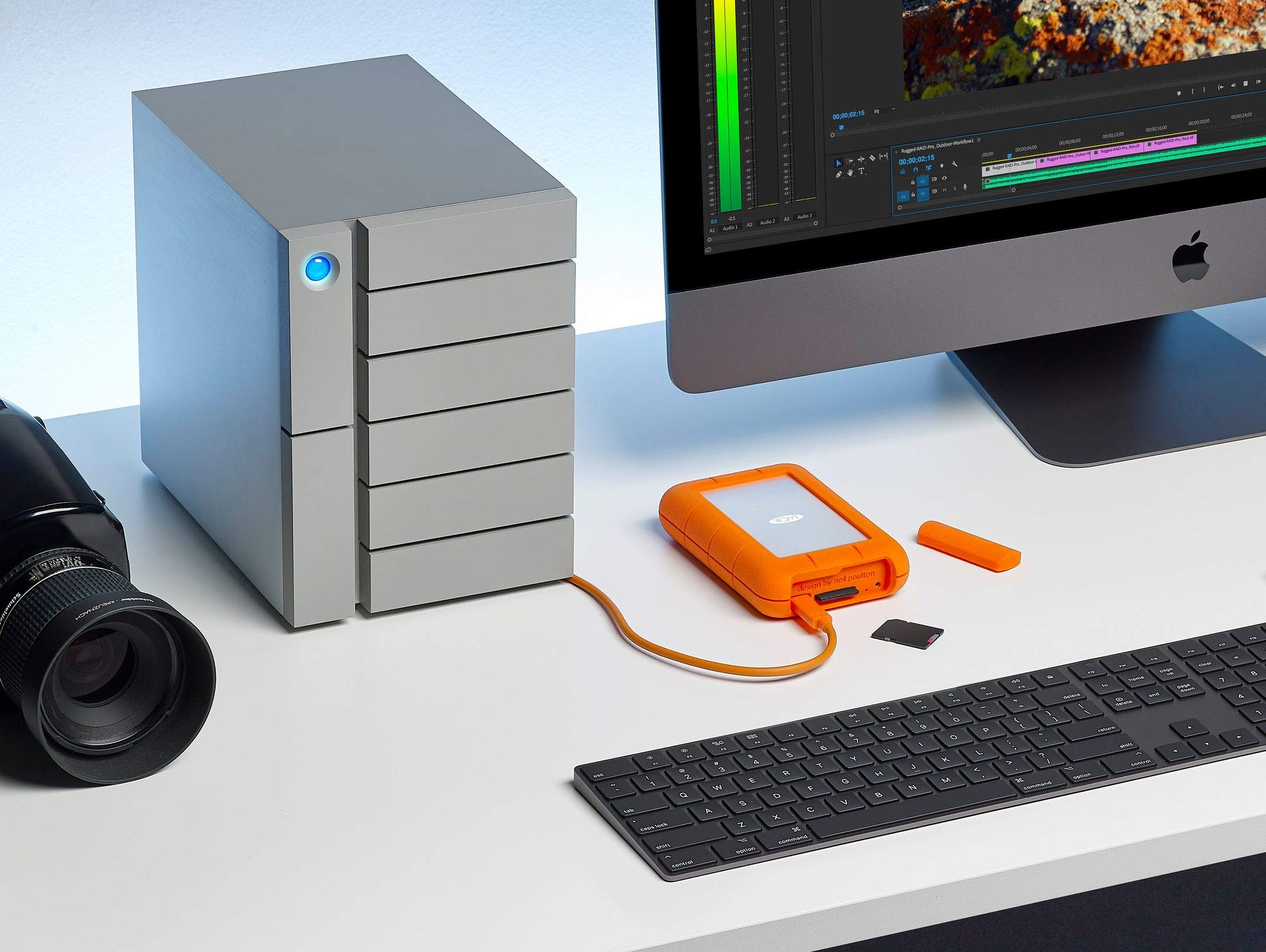 LaCie Rugged RAID Pro externe Festplatte 4TB USB-C