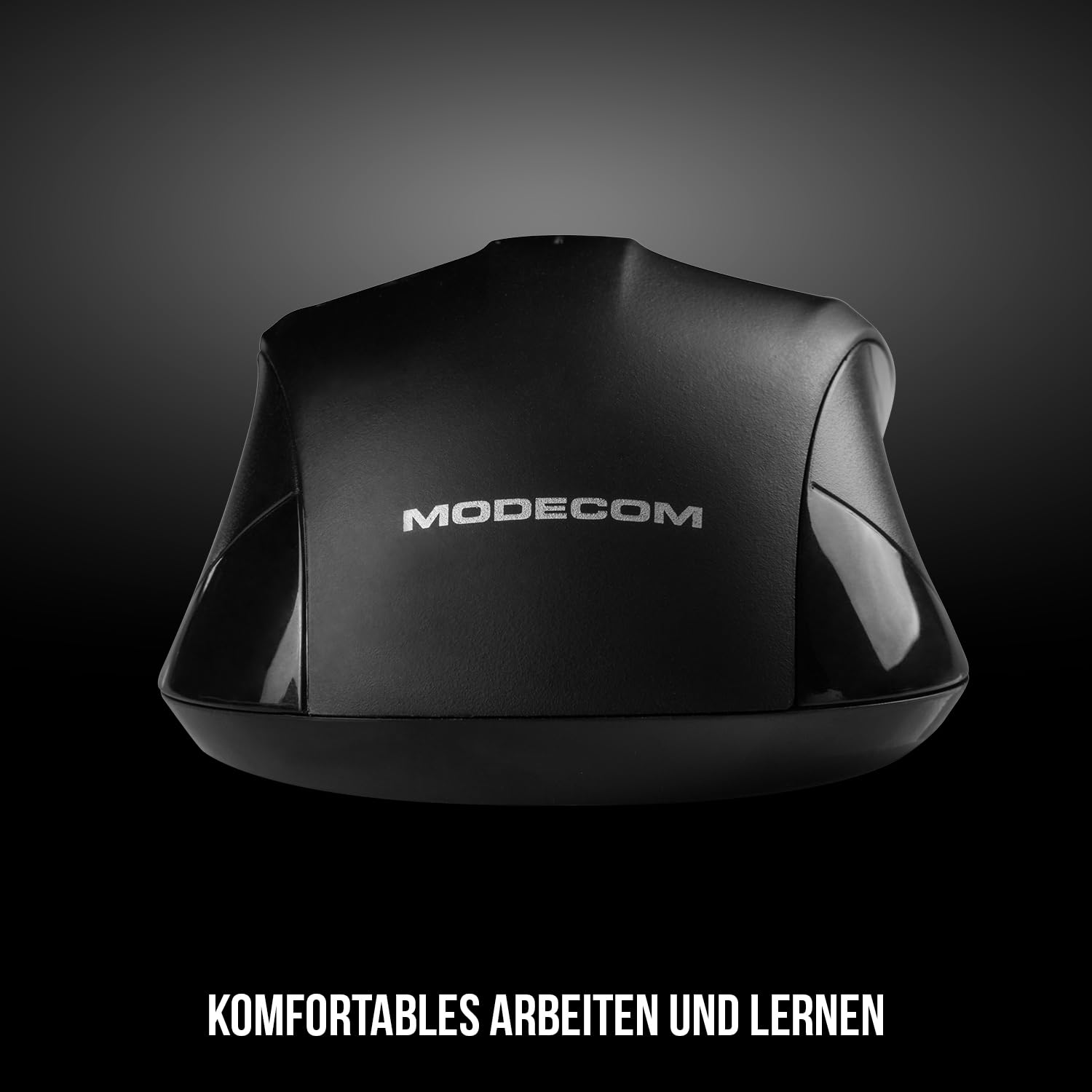 Modecom MC-WM9.1 Maus schwarz kabellos 1600 DPI