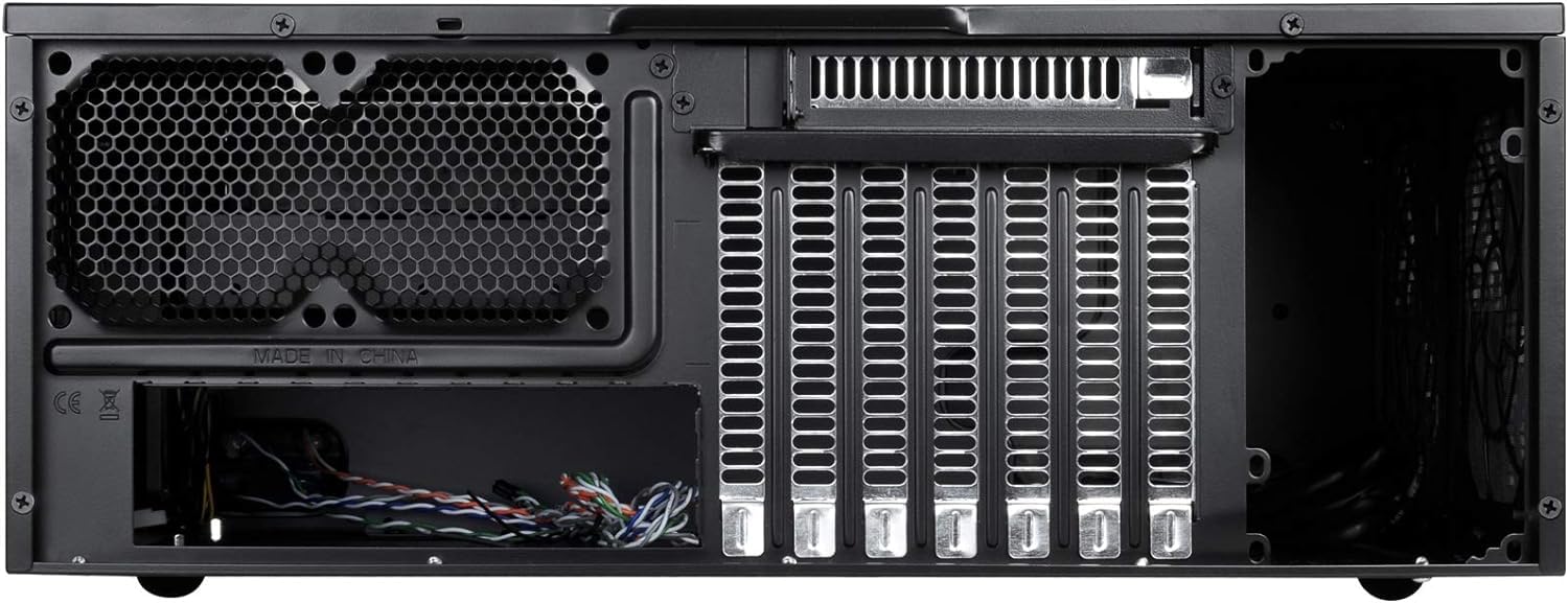 SilverStone Grandia GD10B HTPC Gehäuse schwarz ATX leise