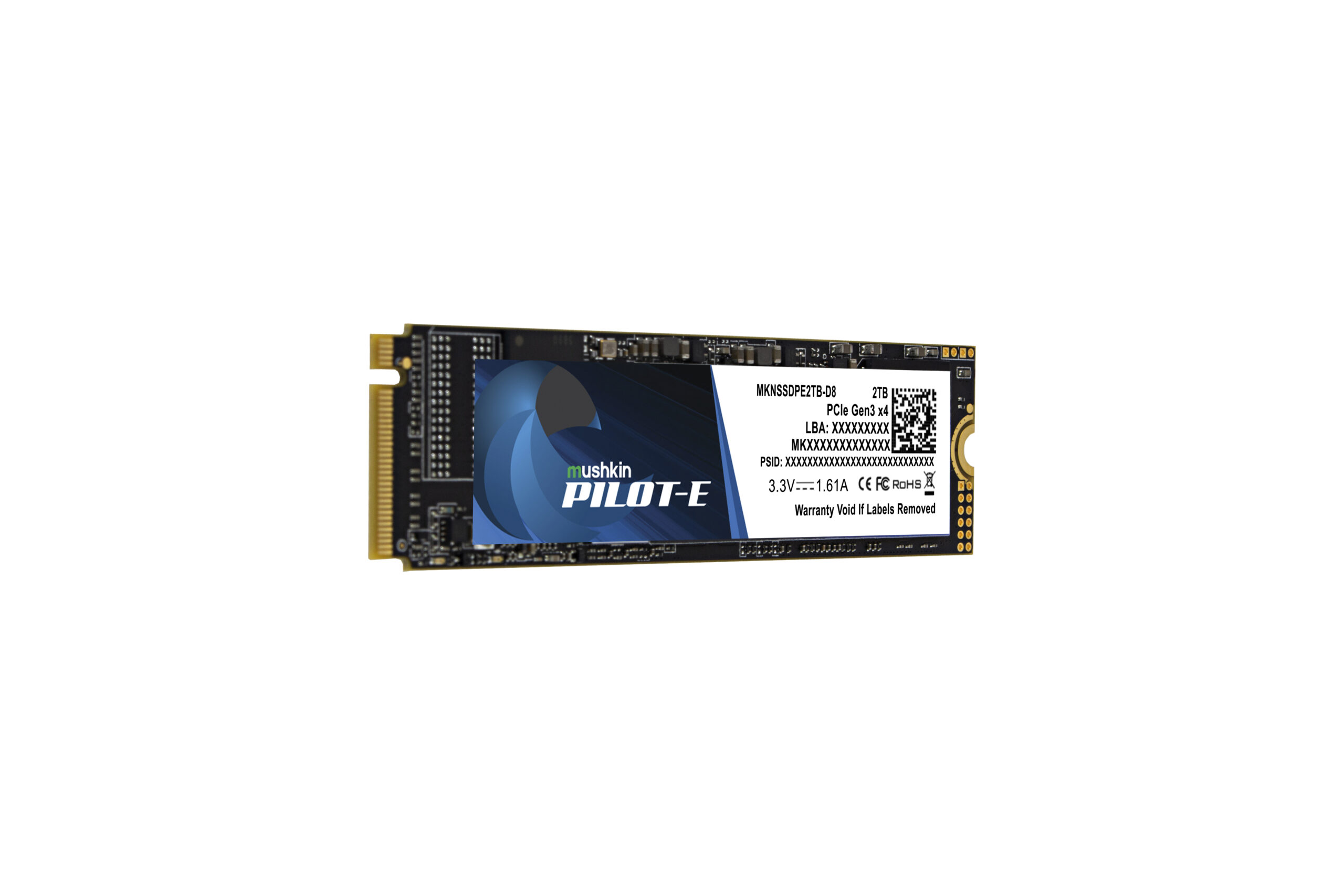 Mushkin Pilot-E MKNSSDPE2TB-D8 2TB SSD Interner Speicher