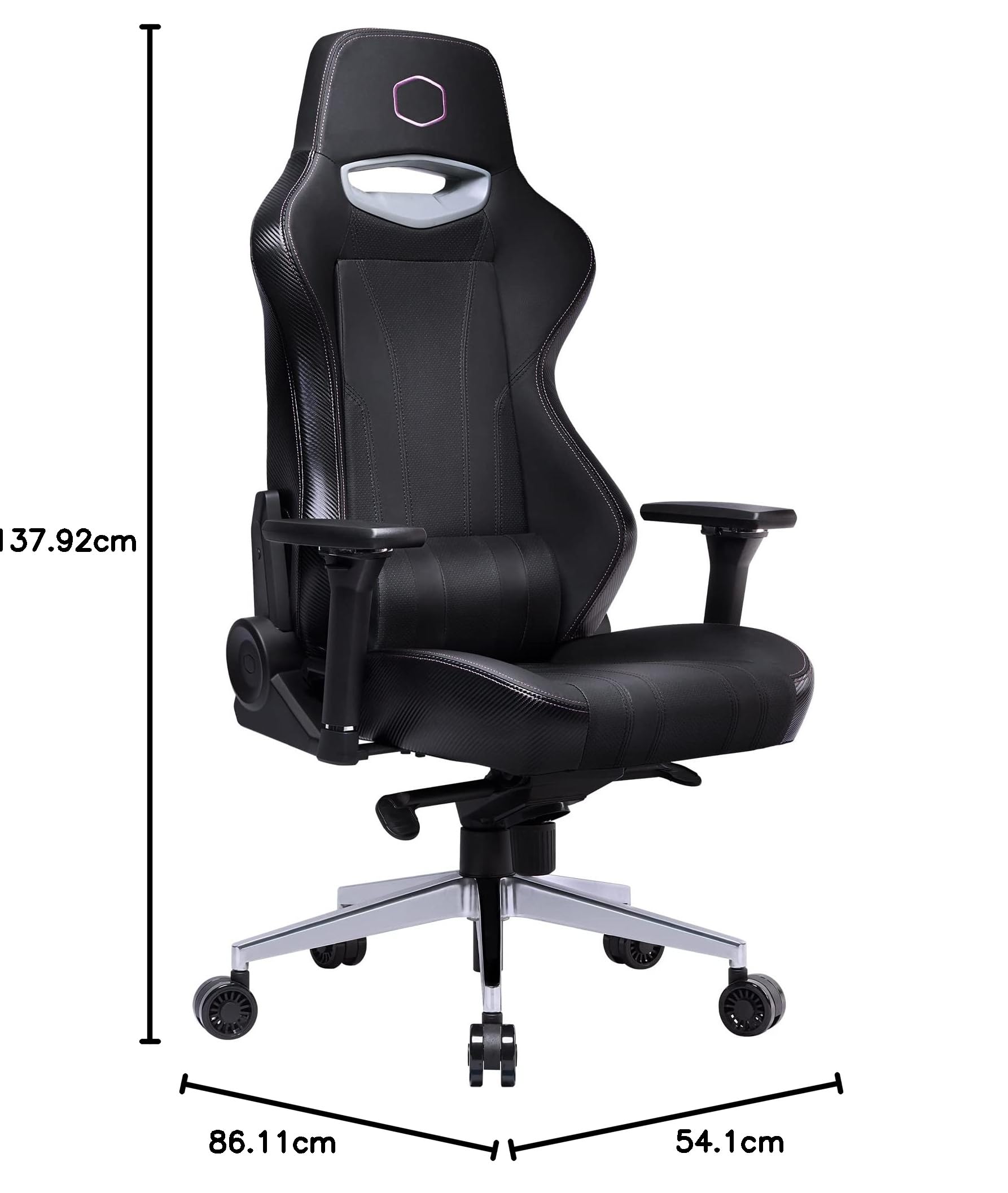 Cooler Master Caliber X1 Gaming-Stuhl schwarz 150 kg