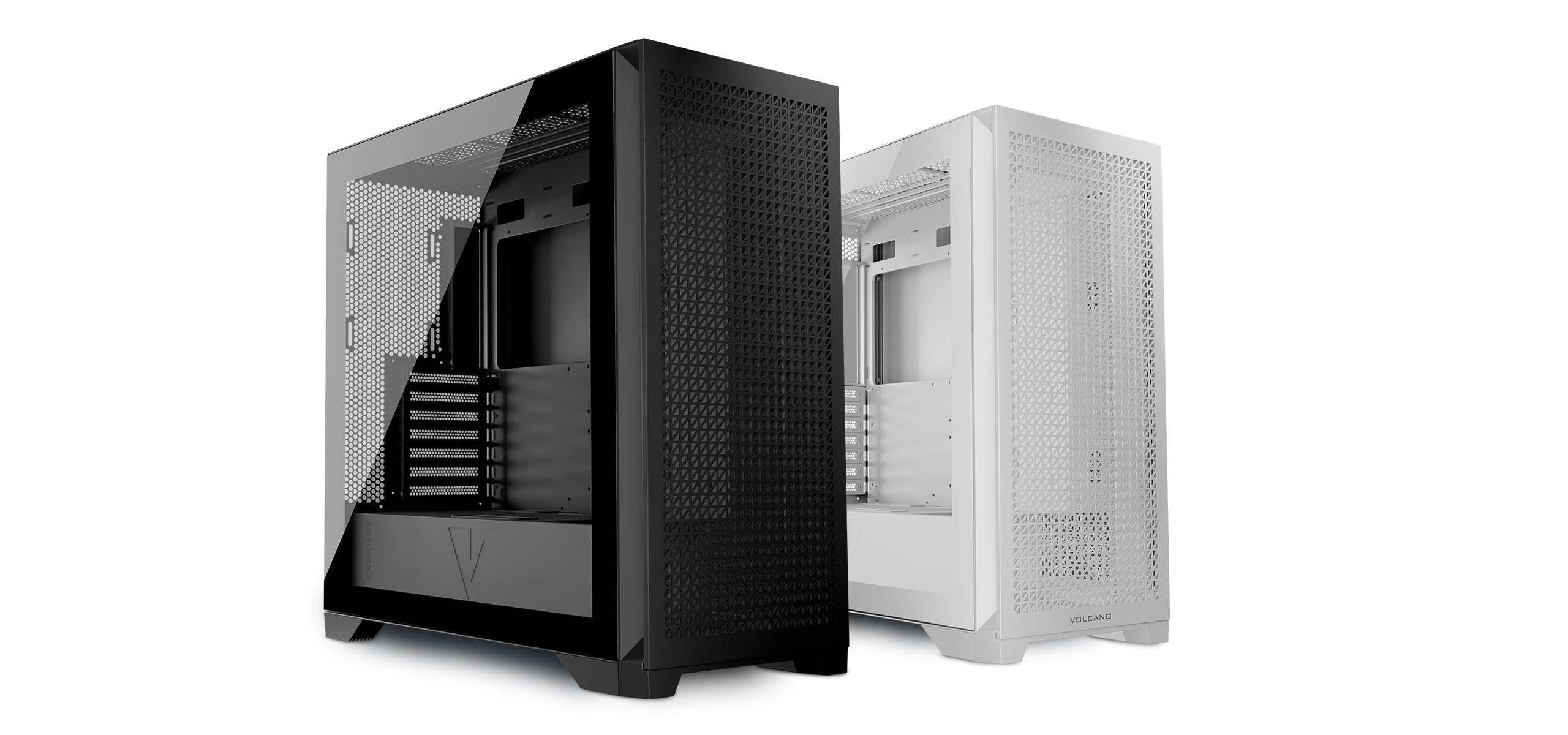 Modecom Volcano Expanse T Midi Tower Gehäuse Schwarz