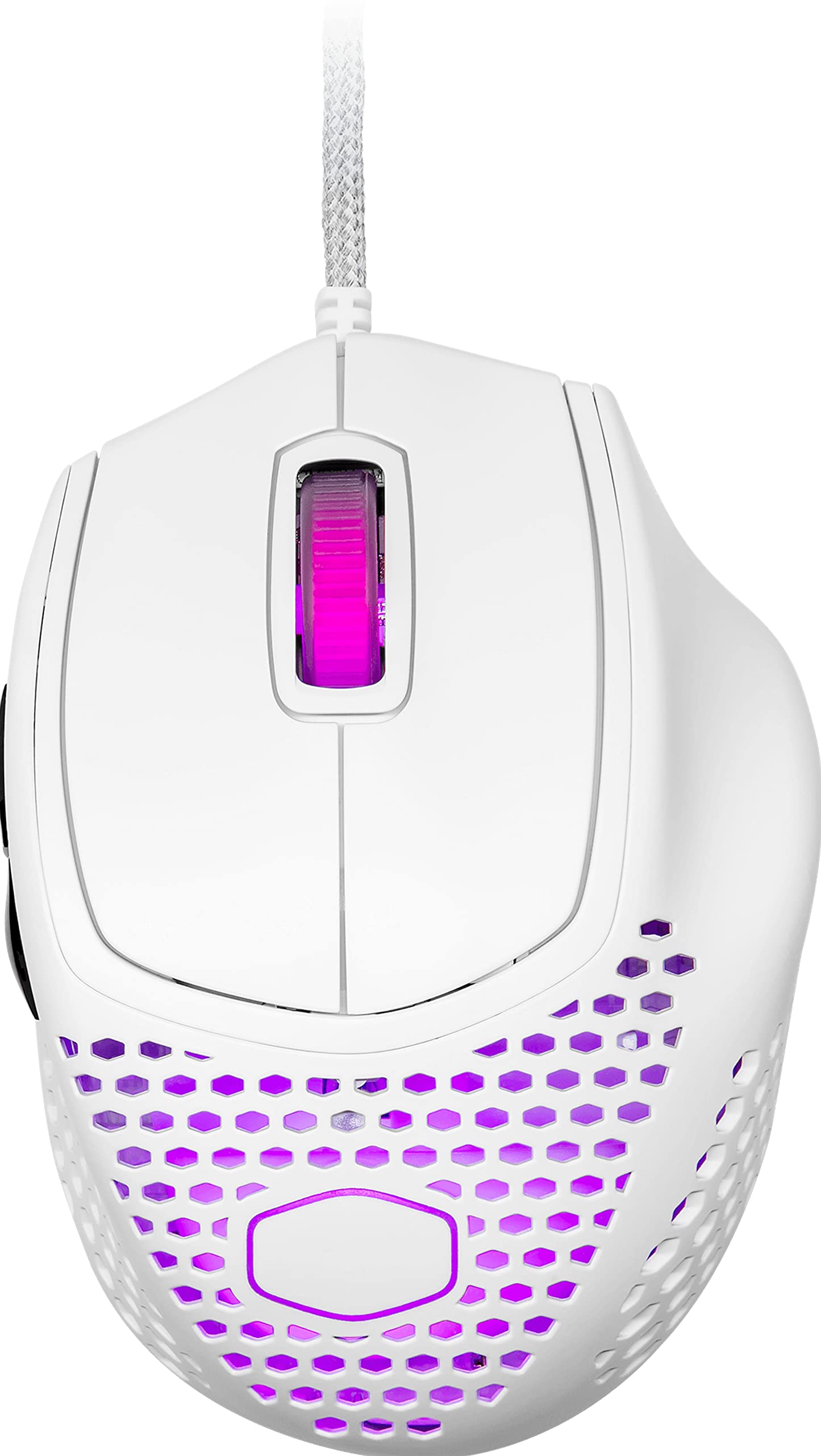 Cooler Master MM720 Gaming Maus Weiß 49g 16000 DPI