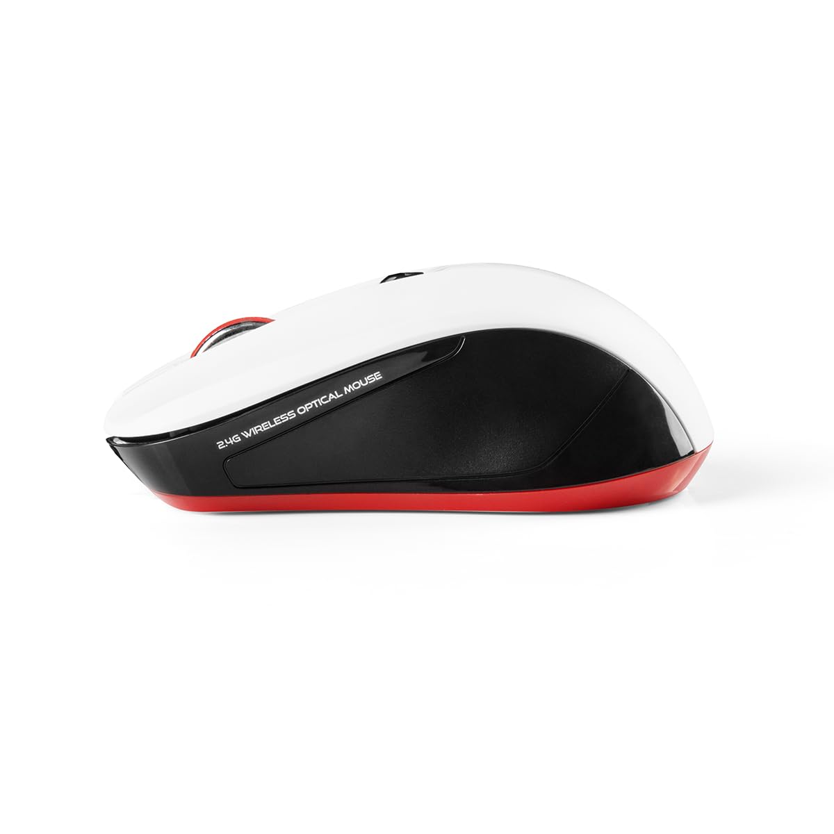 Modecom MC-WM9.1 Maus schwarz-weiß kabellos 1600 DPI
