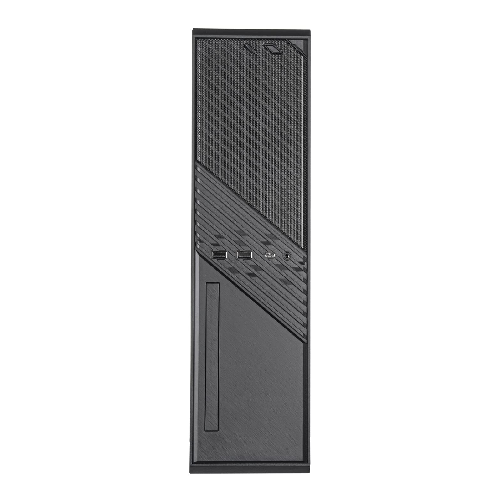 SilverStone MILO ML12B Mini-ITX Gehäuse schwarz 345mm GPU