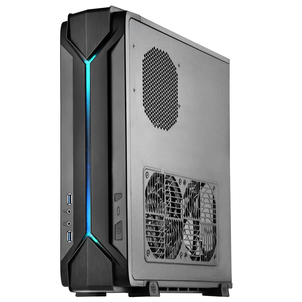 SilverStone RAVEN RVZ03B Gehäuse Mini-ITX RGB schwarz