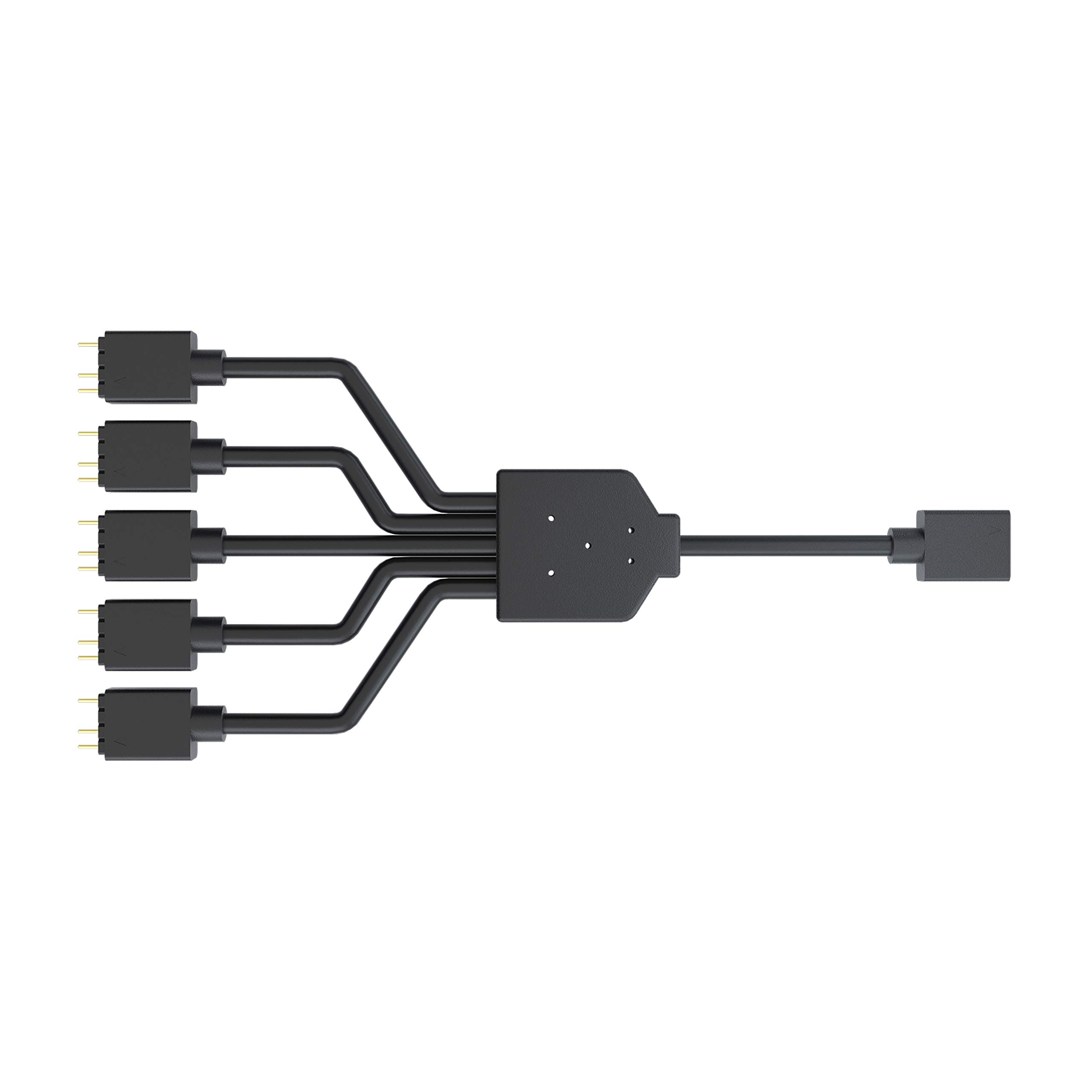 Cooler Master ARGB 1-zu-5-Splitterkabel 3-Pin 58 cm