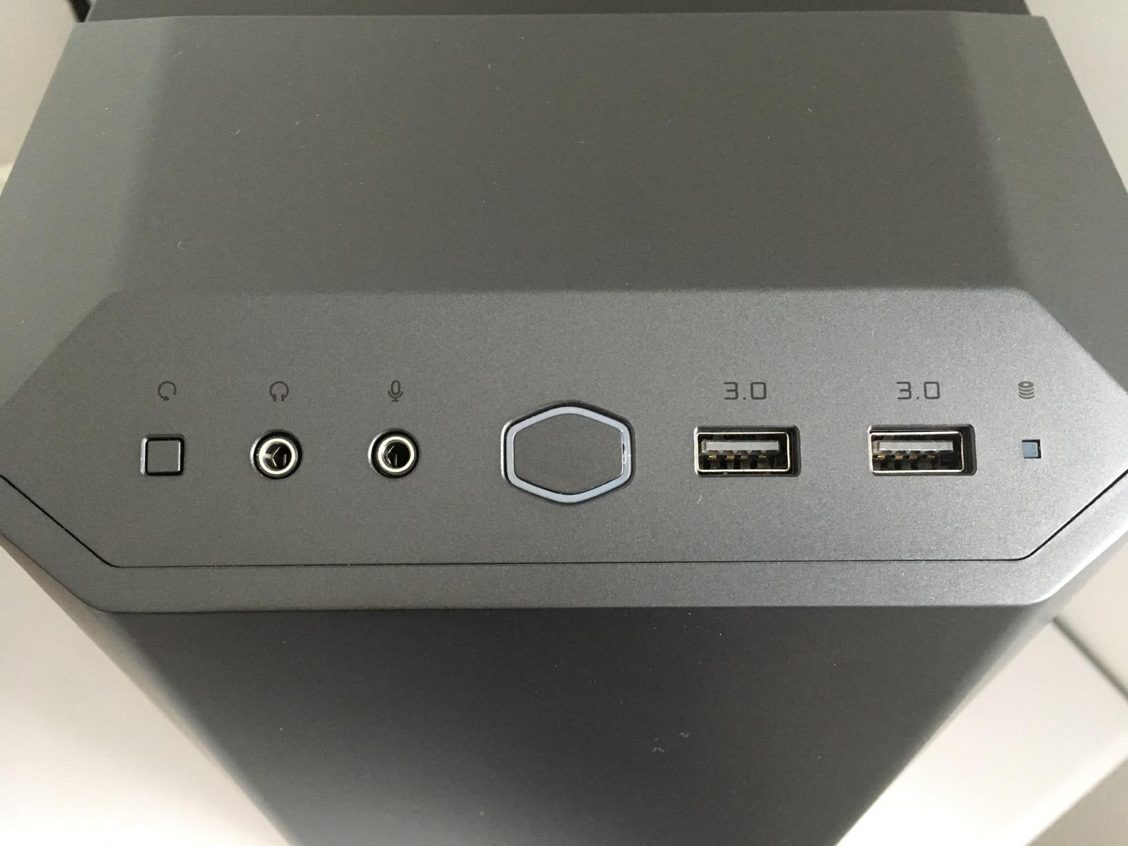 Cooler Master MasterBox MB500 PC-Gehäuse ARGB Glas