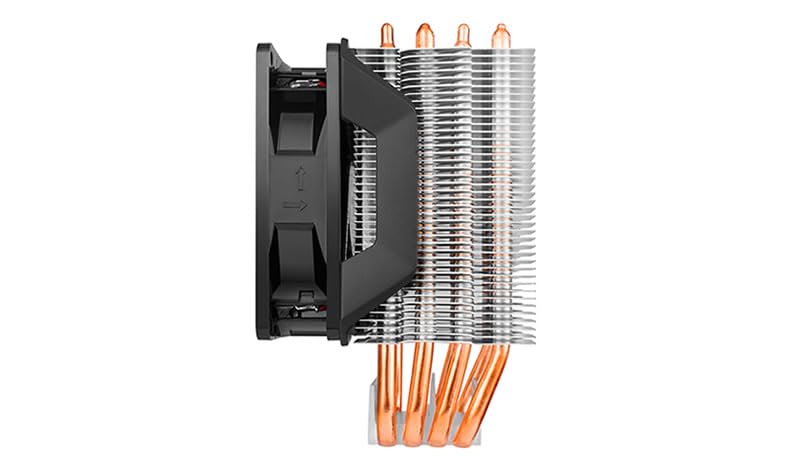 Cooler Master Hyper H411R CPU-Kühler Low-Profile White LED