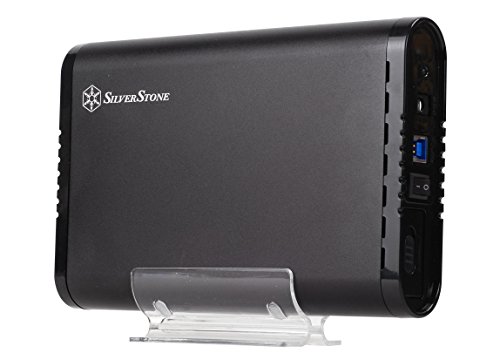 SilverStone Treasure TS07 3,5" Festplattengehäuse USB 3.0 schwarz