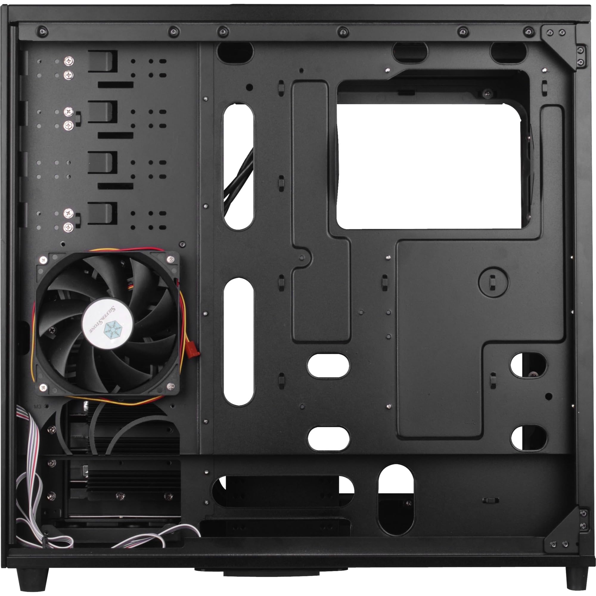 SilverStone Temjin TJ04B-E Midi Tower PC Gehäuse ATX schwarz