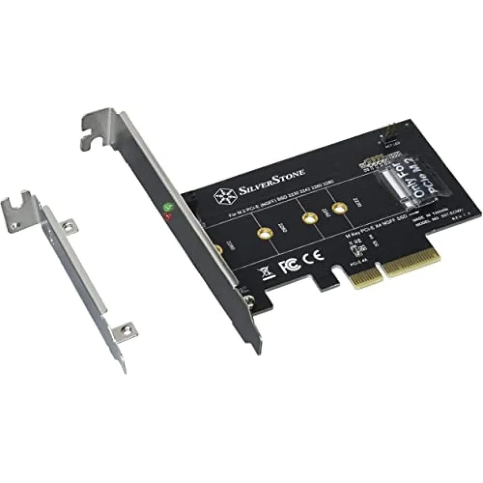 SilverStone ECM21 M.2 Adapter PCIe x4 Erweiterungskarte